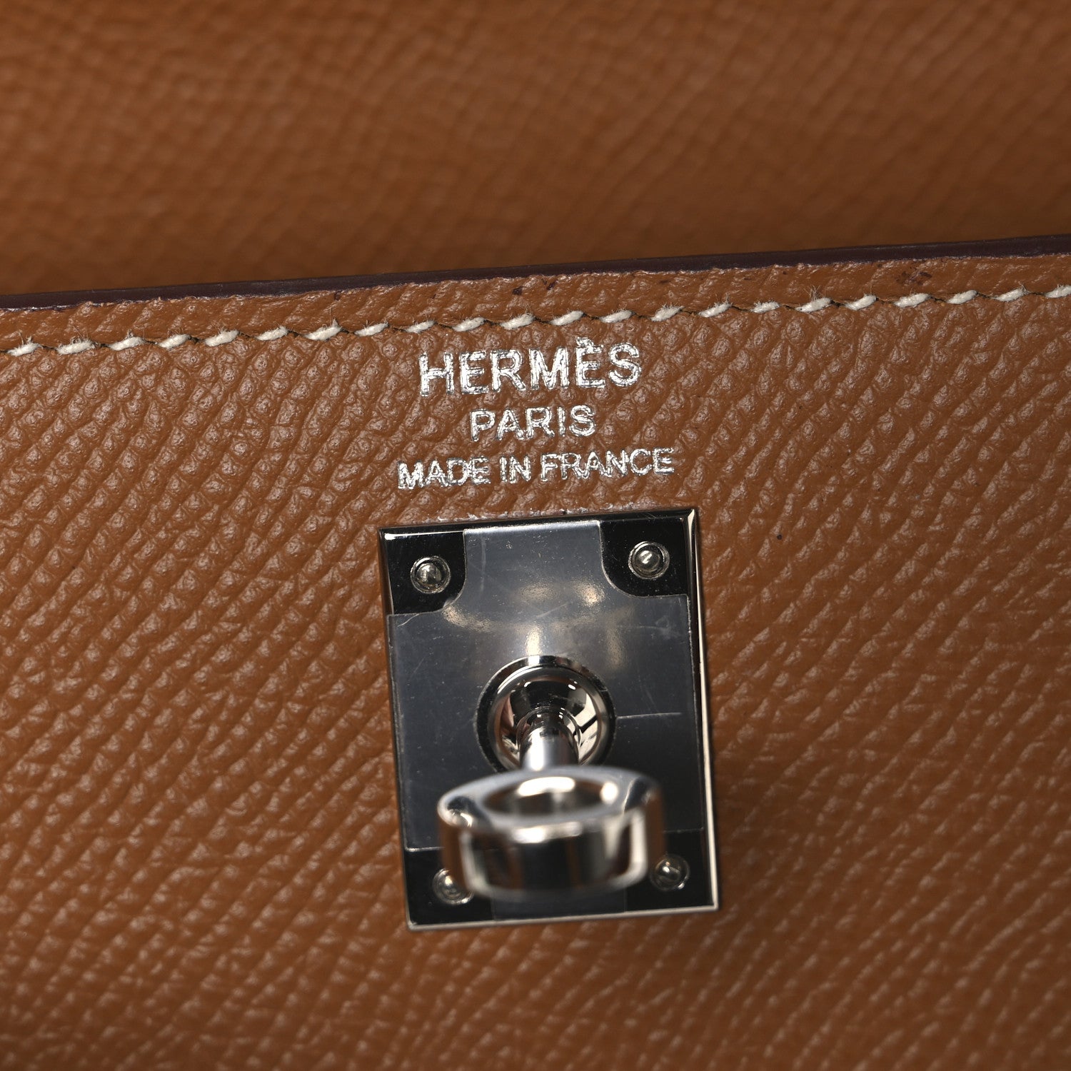Hermes Epsom Kelly Sellier 25 Gold 6 of 11