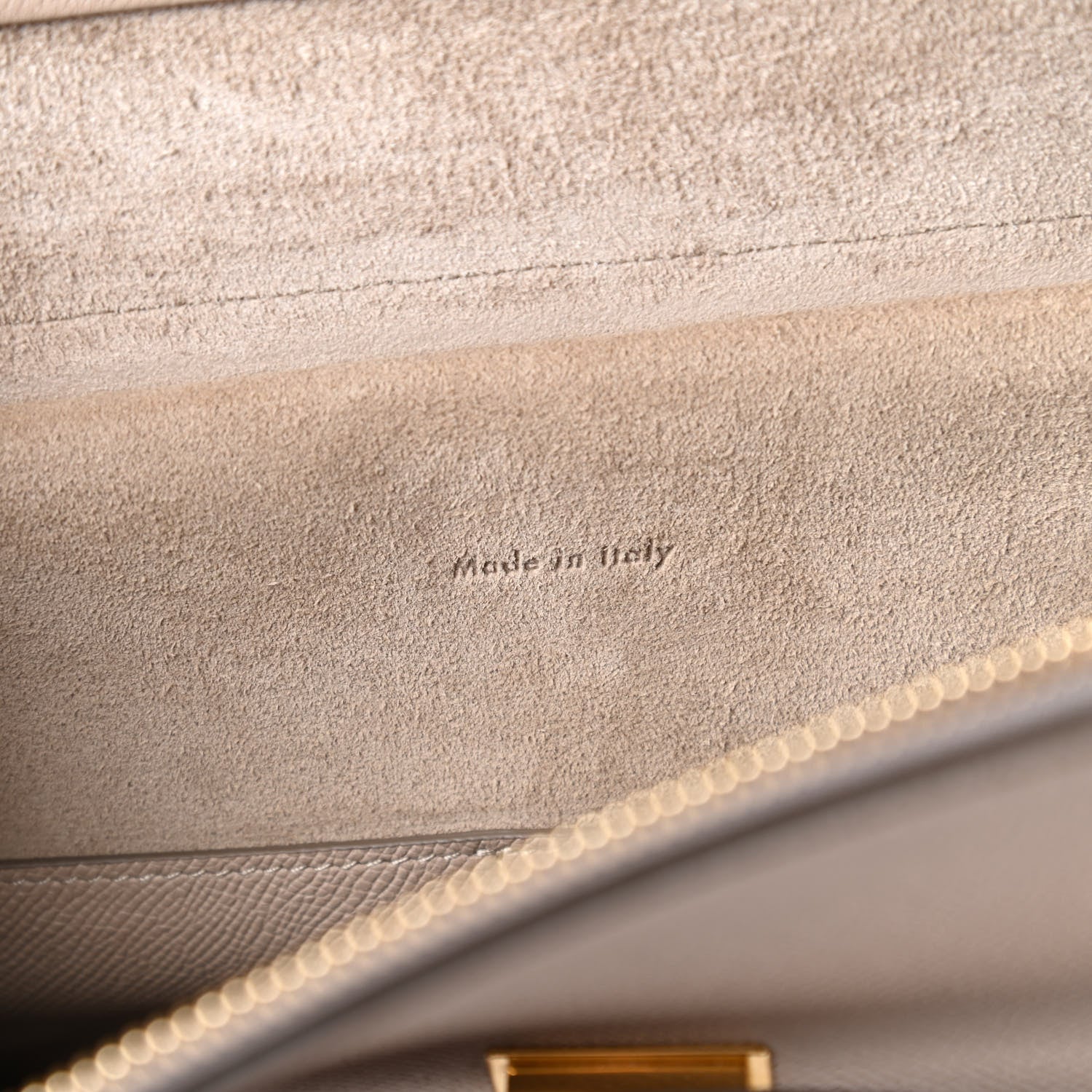 Celine Grained Calfskin Mini Belt Bag Light Taupe 8 of 10