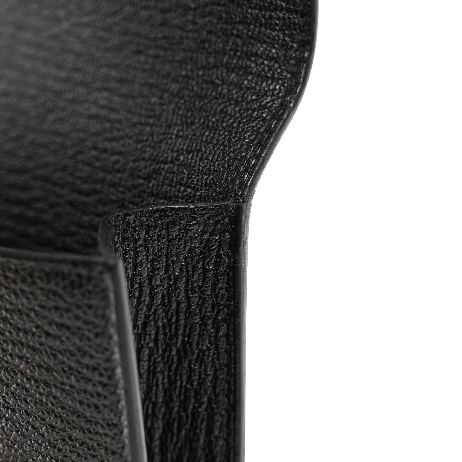 Hermes Chevre Mysore Roulis Slim Wallet Black 7 of 9