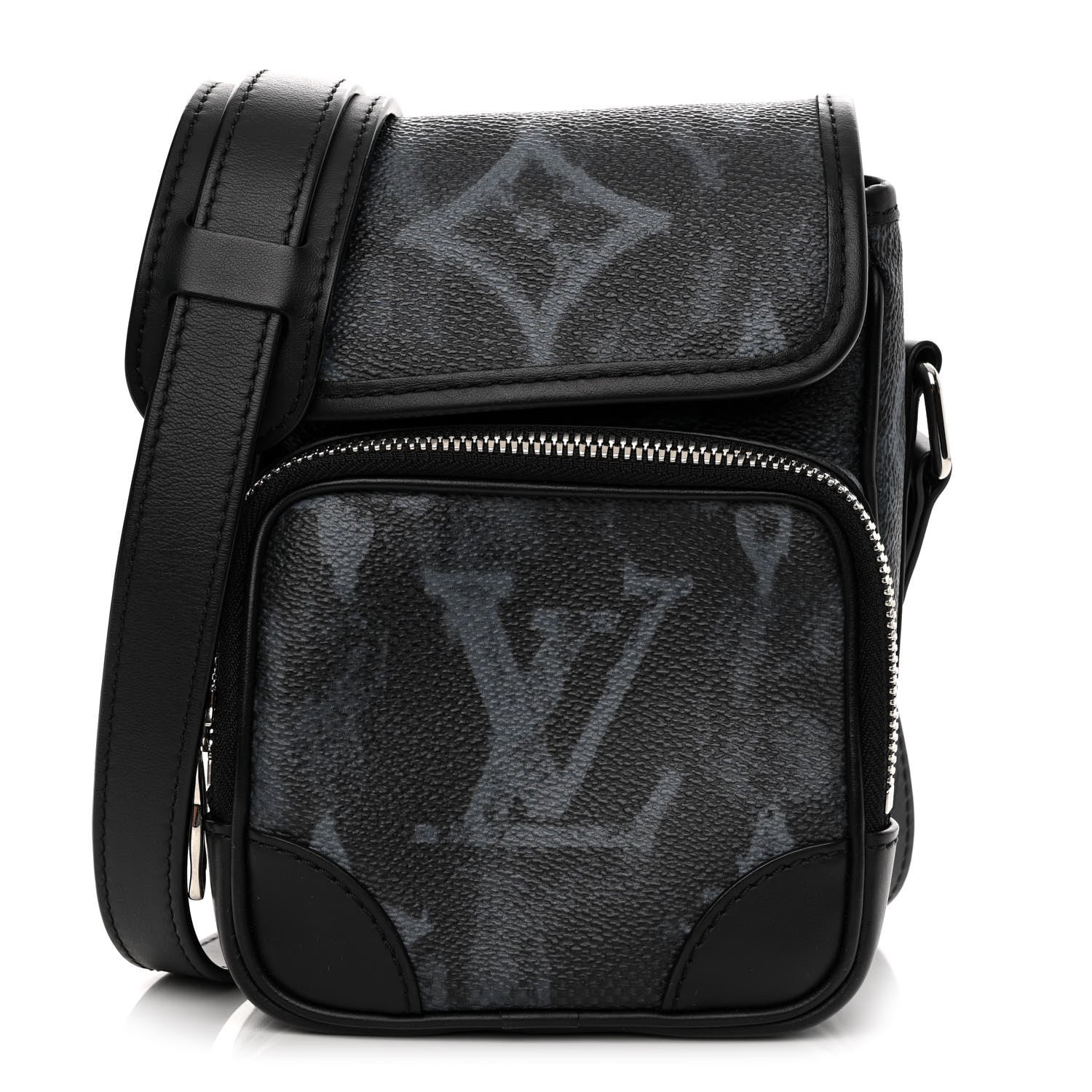 Louis Vuitton Monogram Pastel Nano Amazone Messenger Black 1 of 10