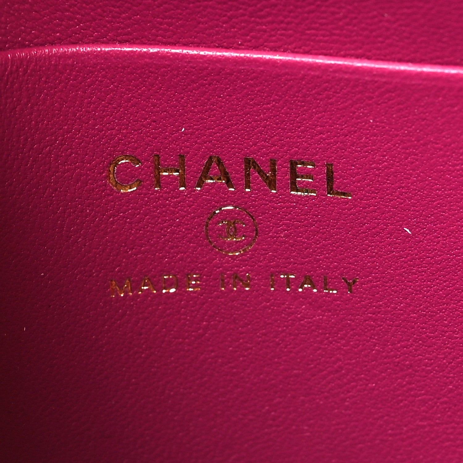 Chanel Tweed Quilted CC Mini Classic Backpack Fuchsia Navy 6 of 11