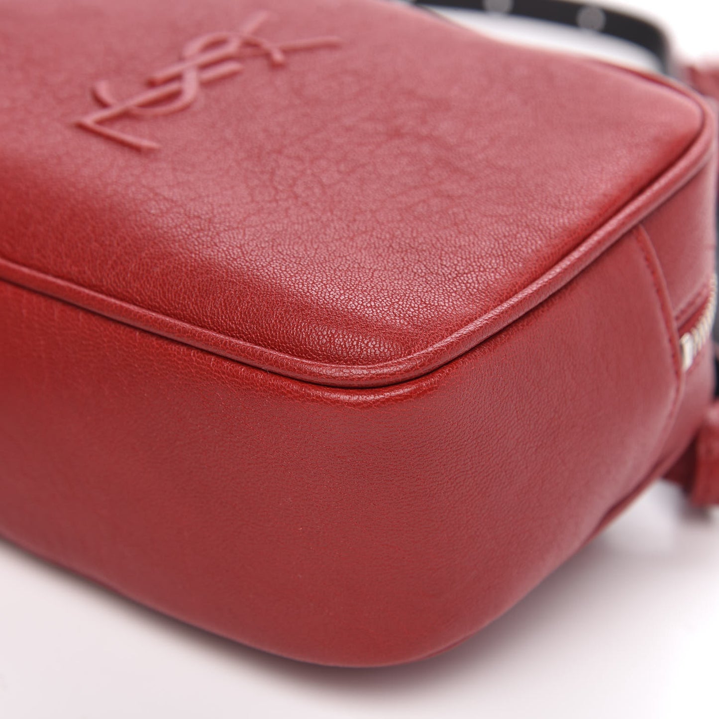 Lambskin Monogram Lou Belt Bag Rouge Eros