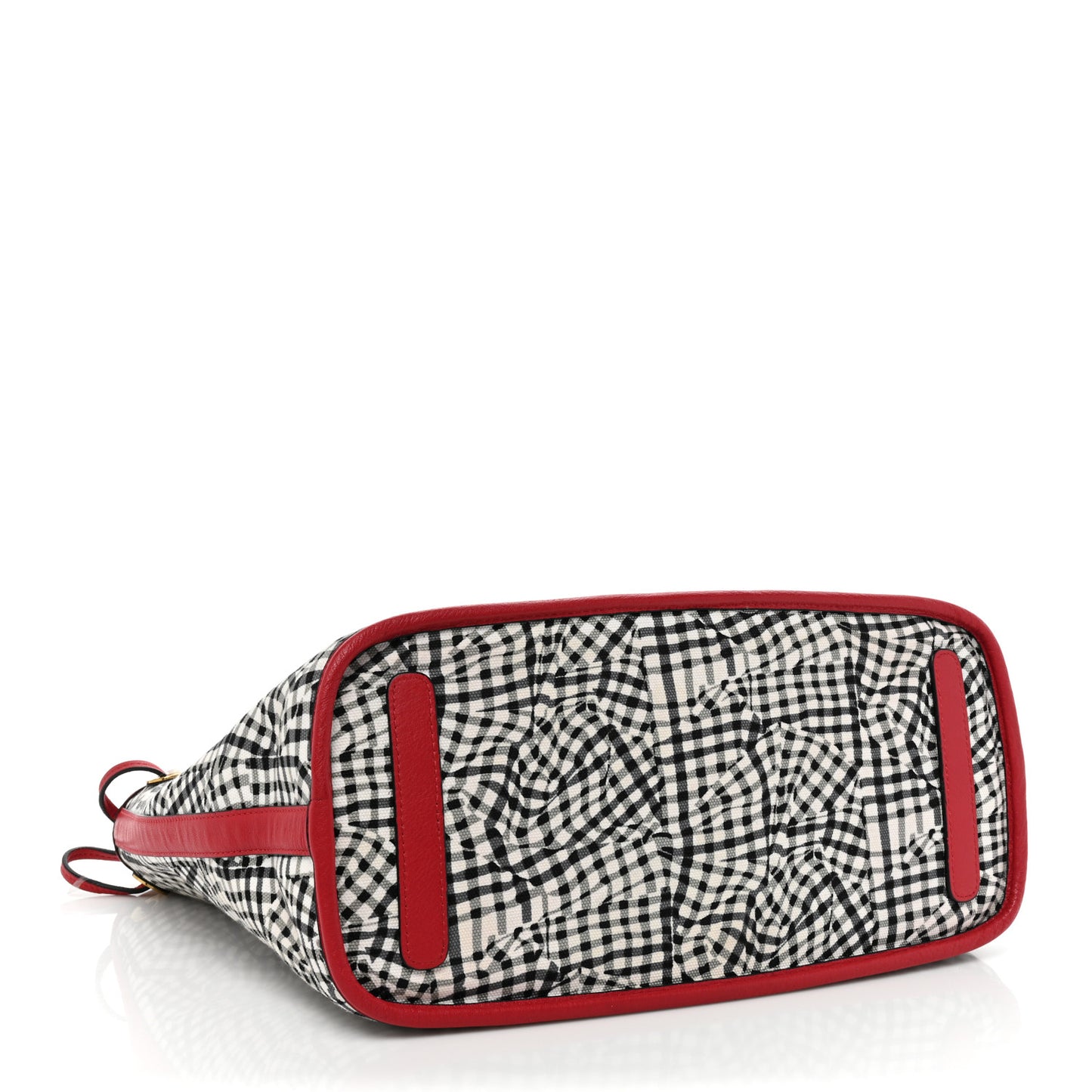 Visetos Medium Liz Reversible Shopper Tote Ruby Red