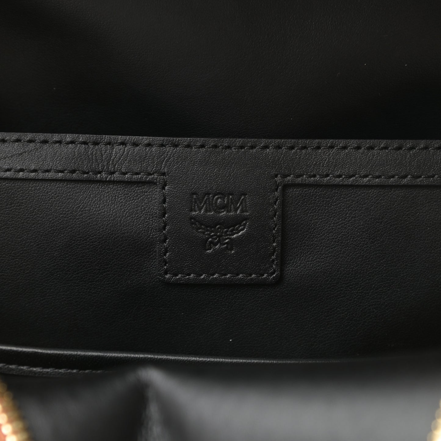 Visetos Small Side Stud Stark Backpack Cognac