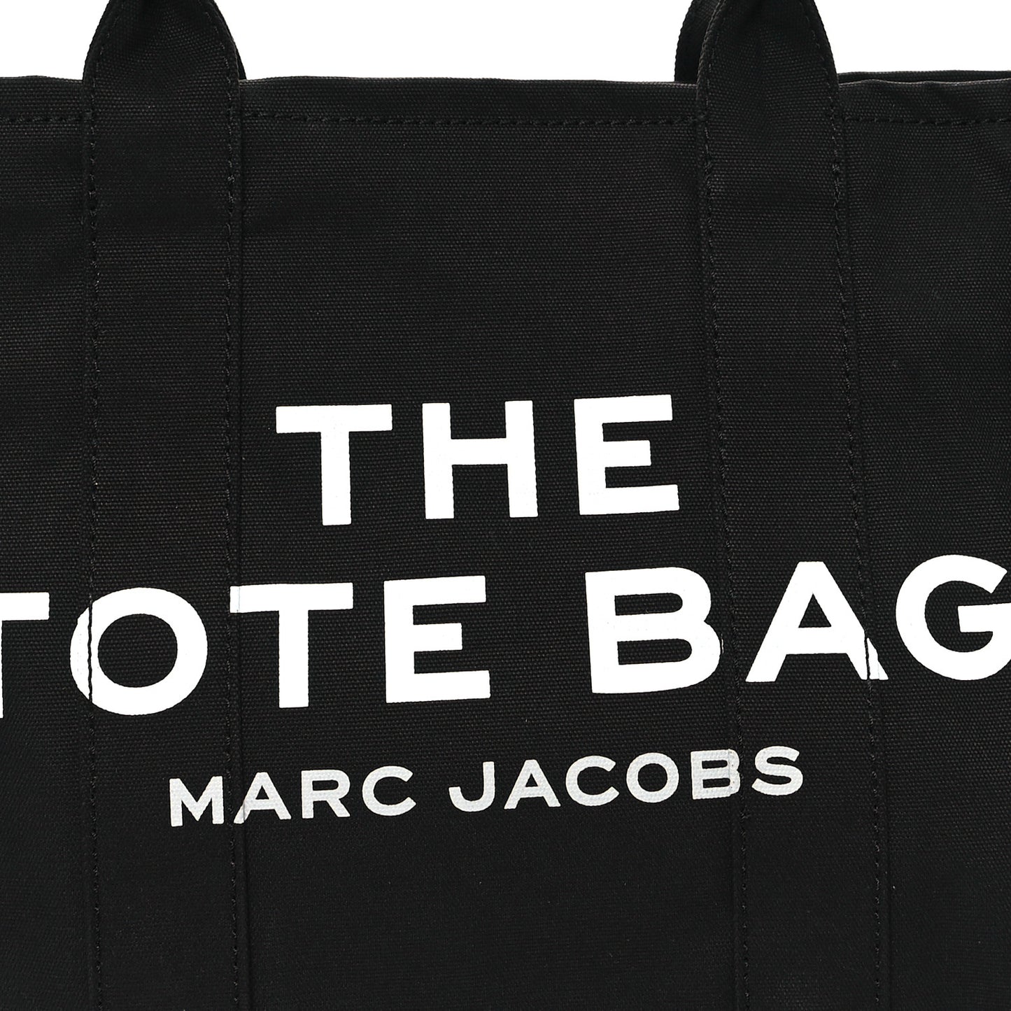 Cotton Canvas Large The Tote Bag Black