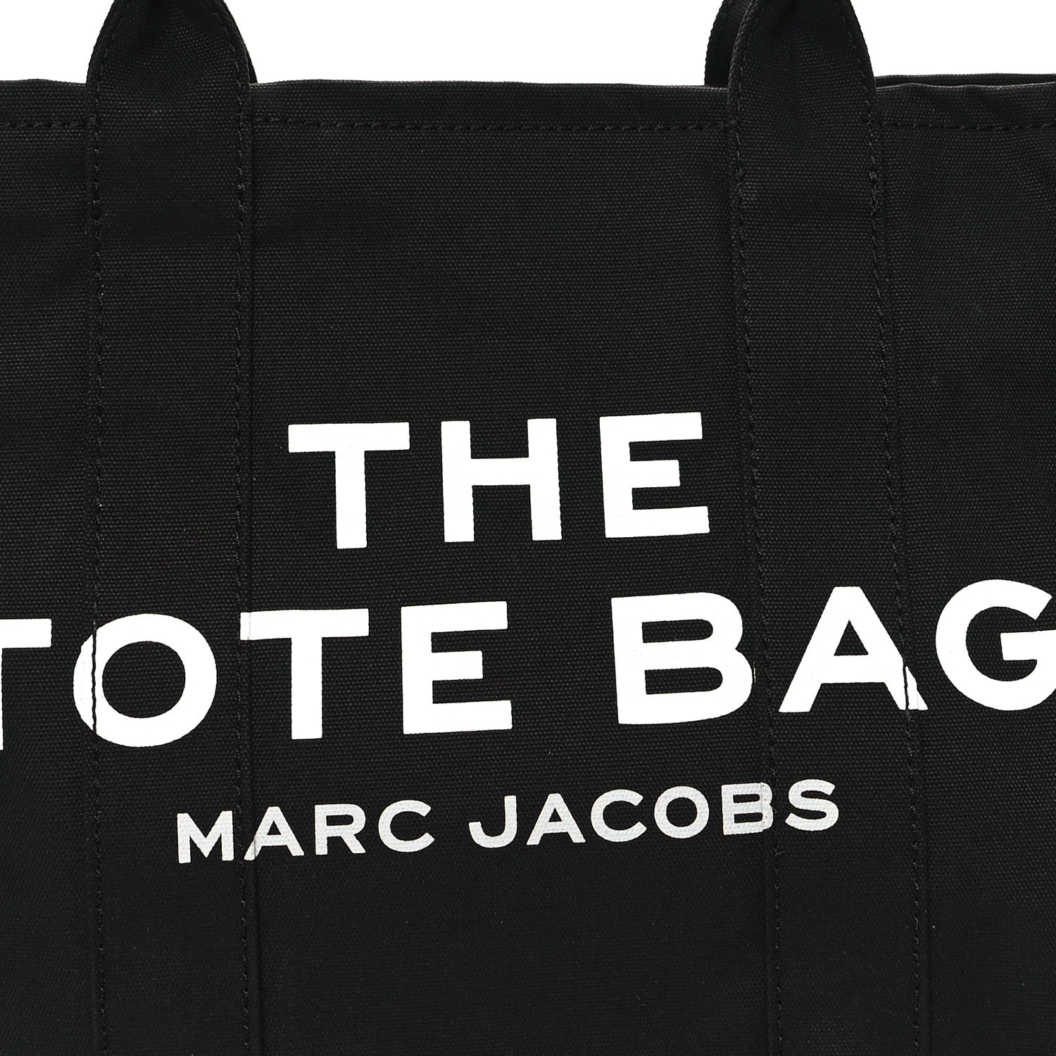 Marc Jacobs Cotton Canvas Large The Tote Bag Black 8 of 12