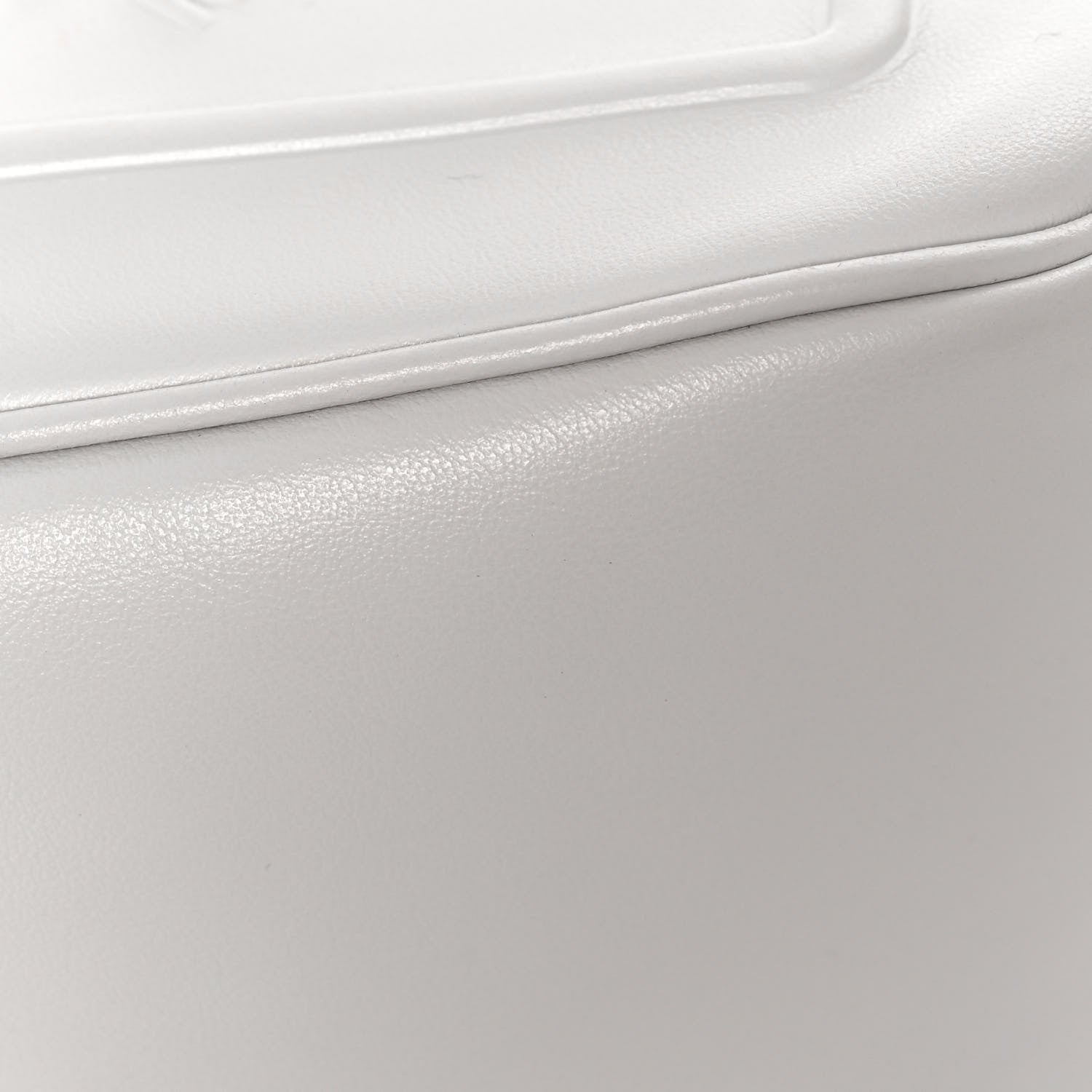 Prada Grace Lux Triangle Shoulder Bag White 8 of 11