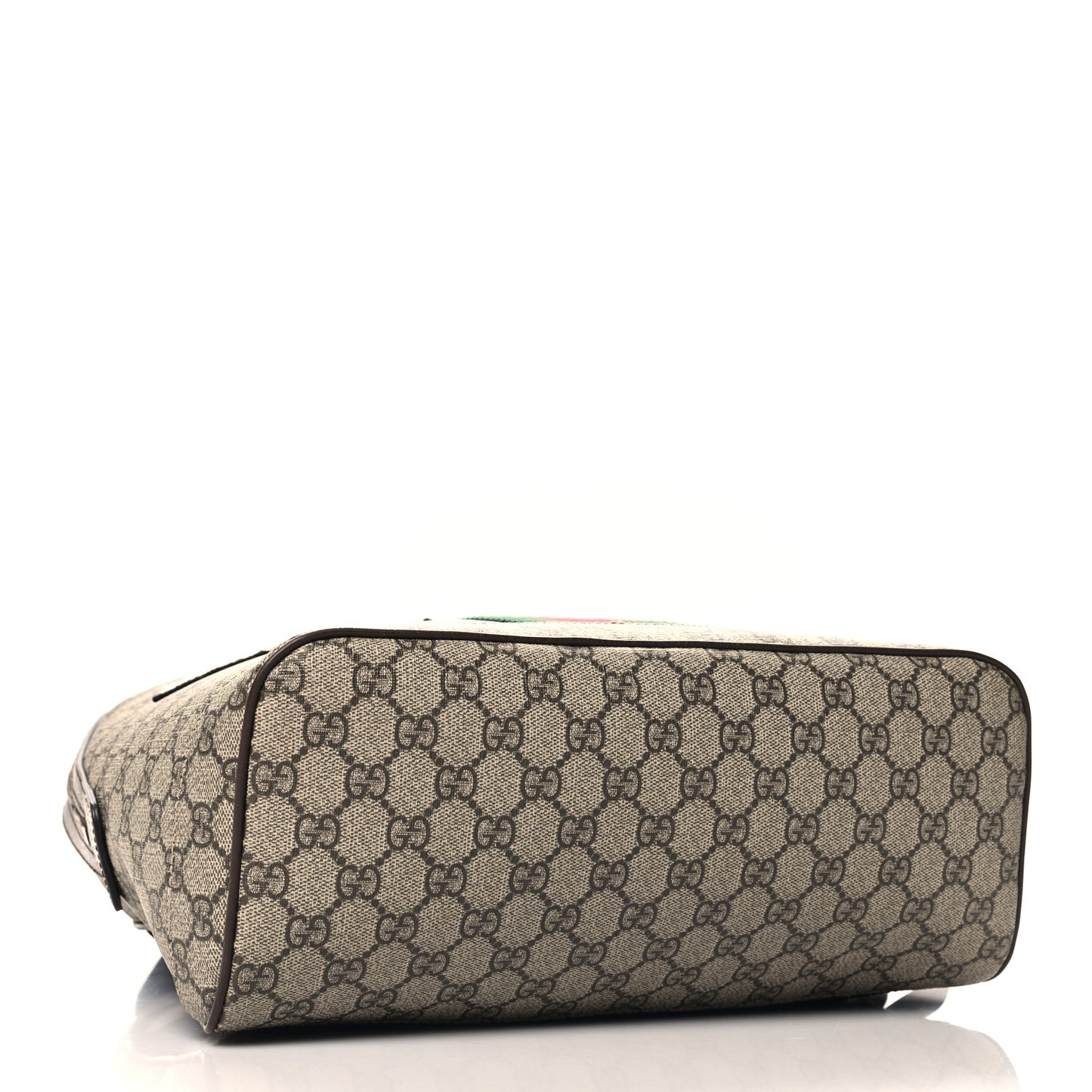 GG Supreme Monogram Web Animalier Bee Dome Backpack