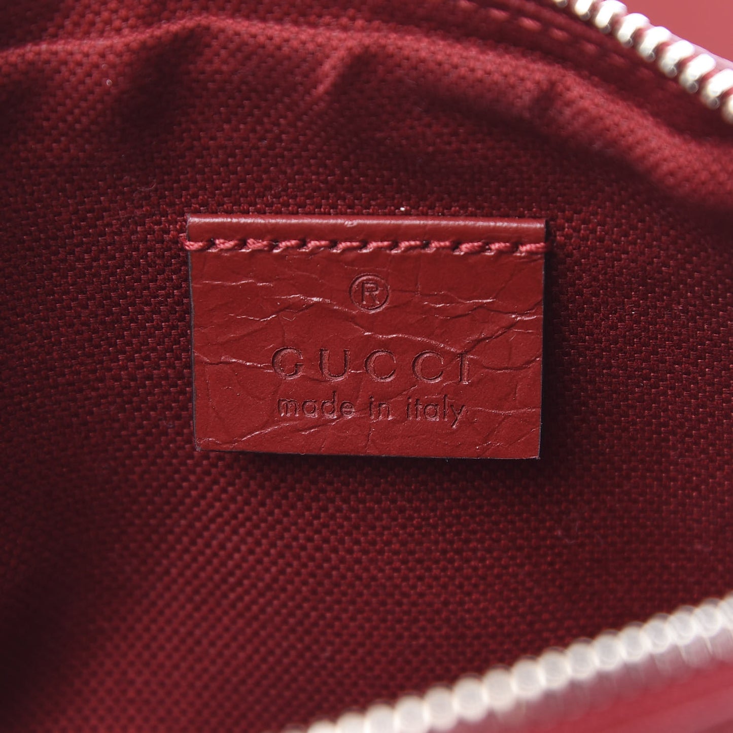 Fluffy Calfskin Mini Morpheus Belt Bag Red