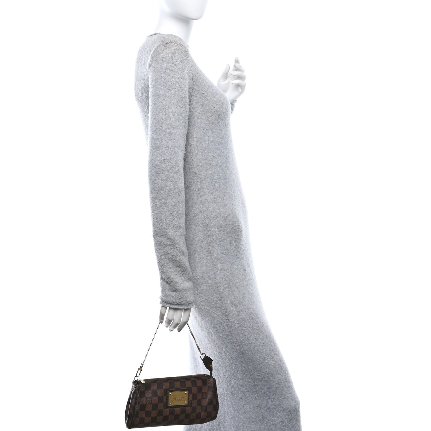 Damier Ebene Eva Clutch