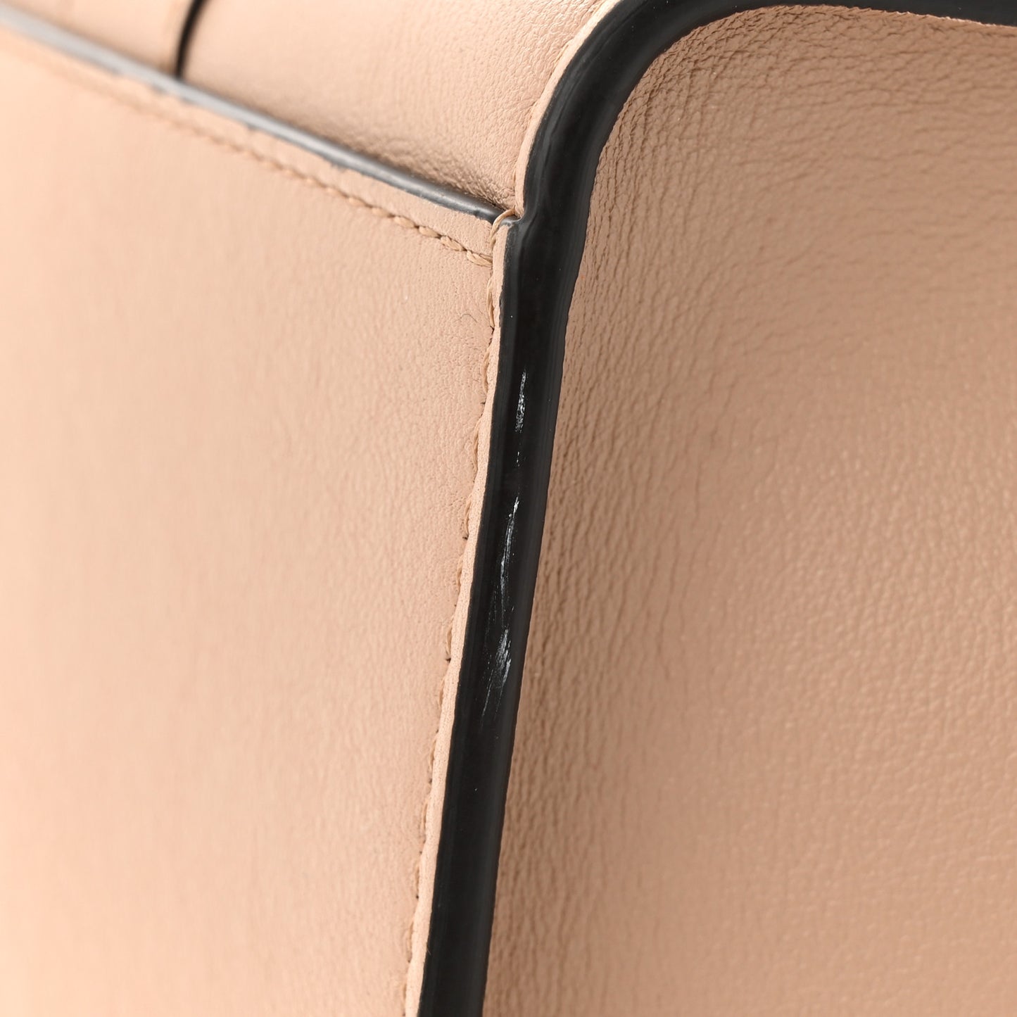 Micro Classic Grain Calfskin Small Bayswater Zip Tote Maple