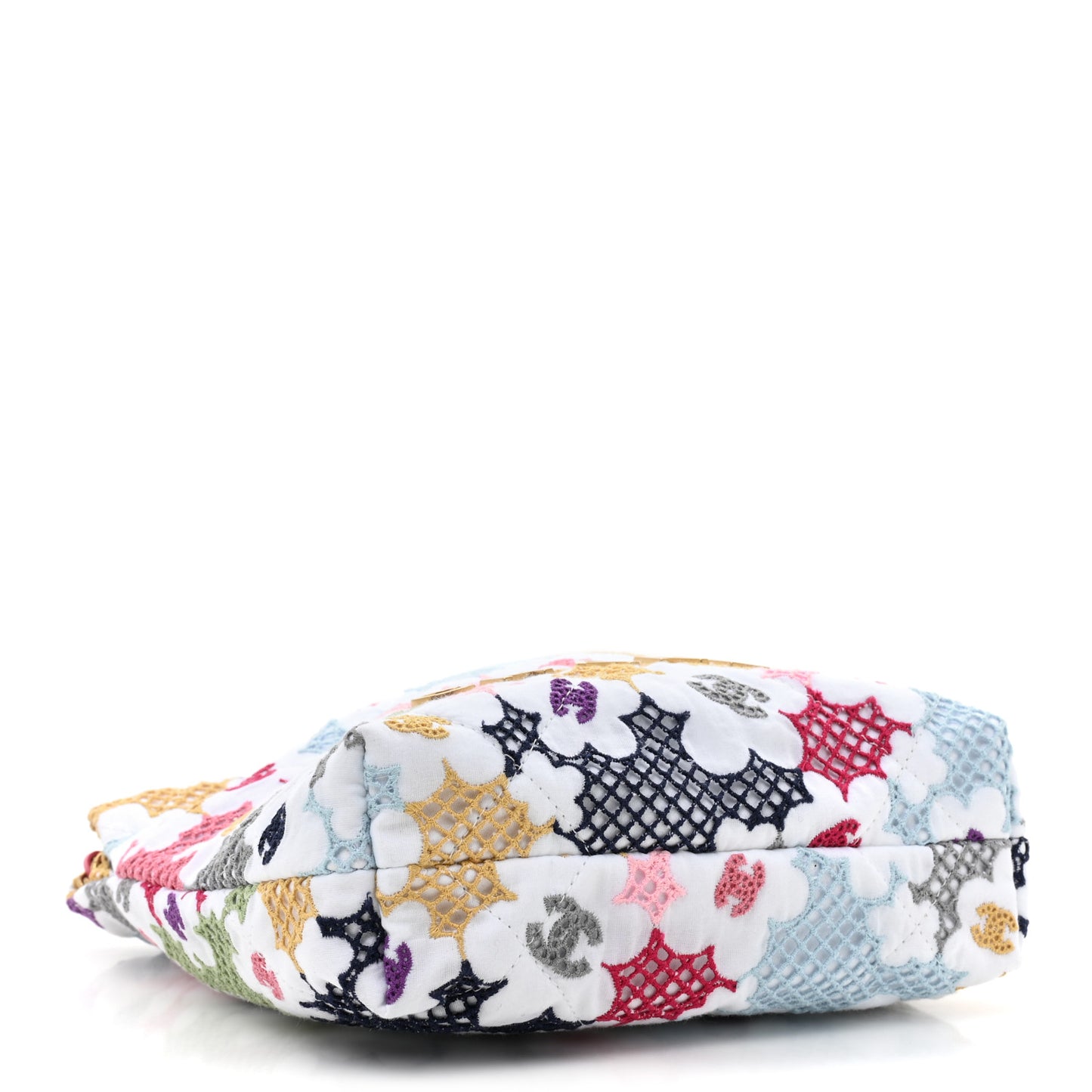 Lace Patchwork Mini Chanel 22 Multicolor