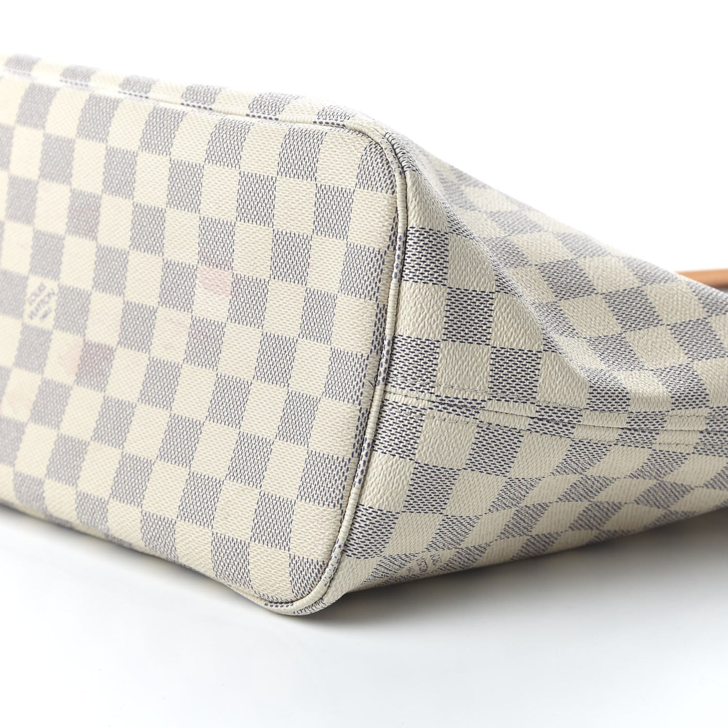Damier Azur Neo Neverfull MM Rose Ballerine