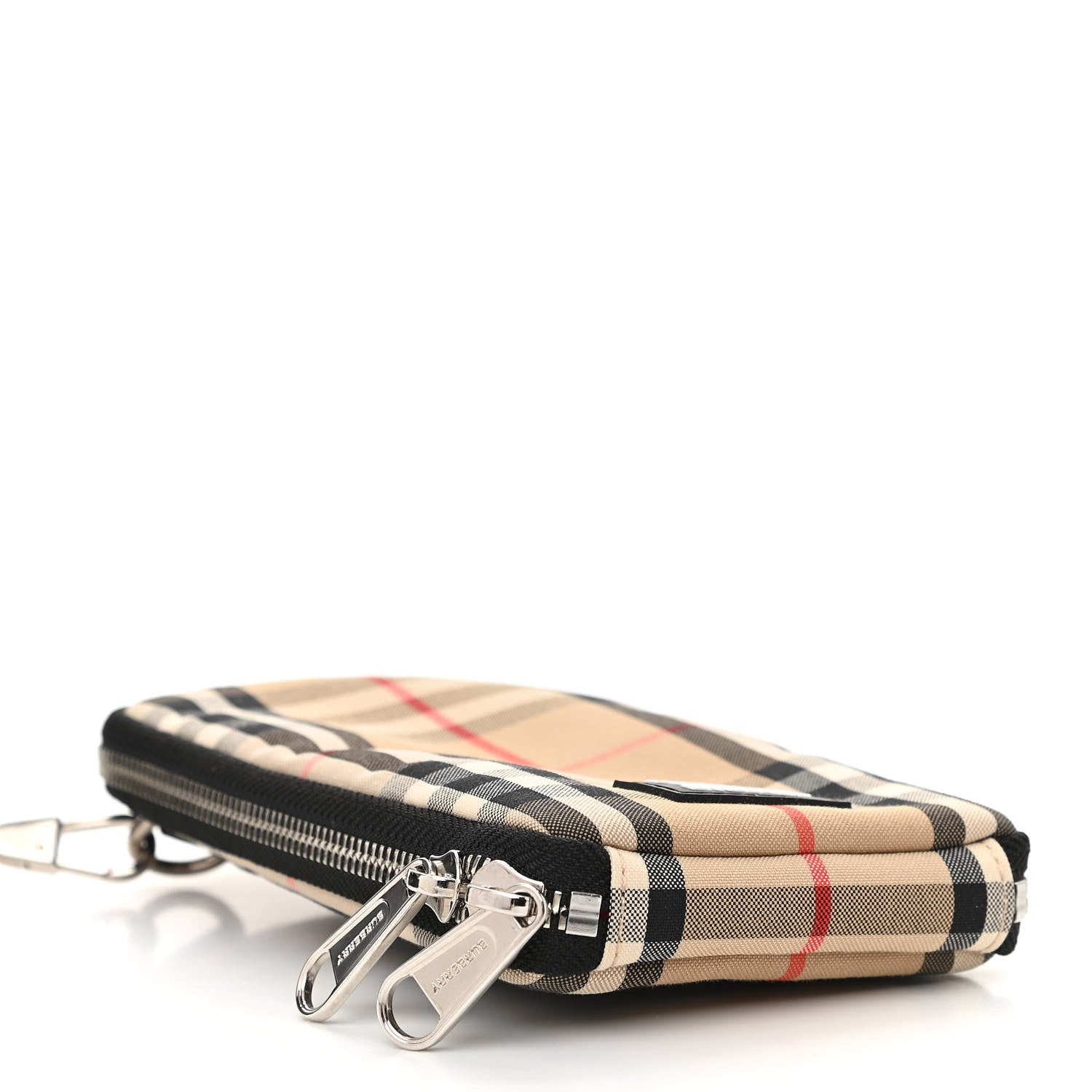 Burberry Nylon Vintage Check Phone Bag Archive Beige 4 of 10