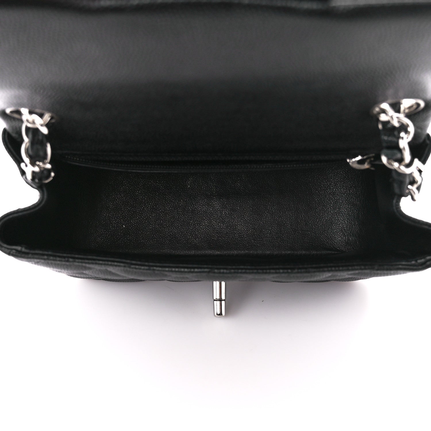 Chanel Caviar Quilted Mini Square Flap Black 4 of 10