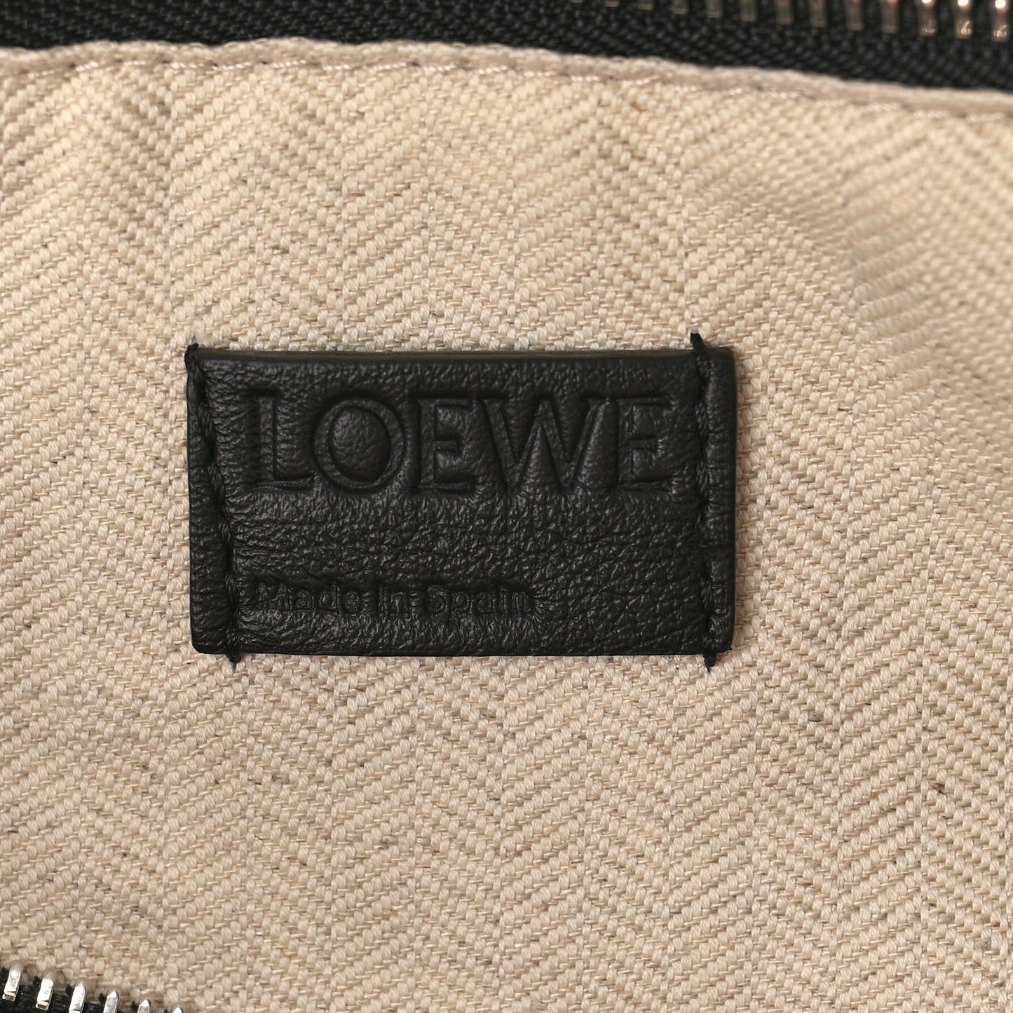 Calfskin Medium Puzzle Bag Black