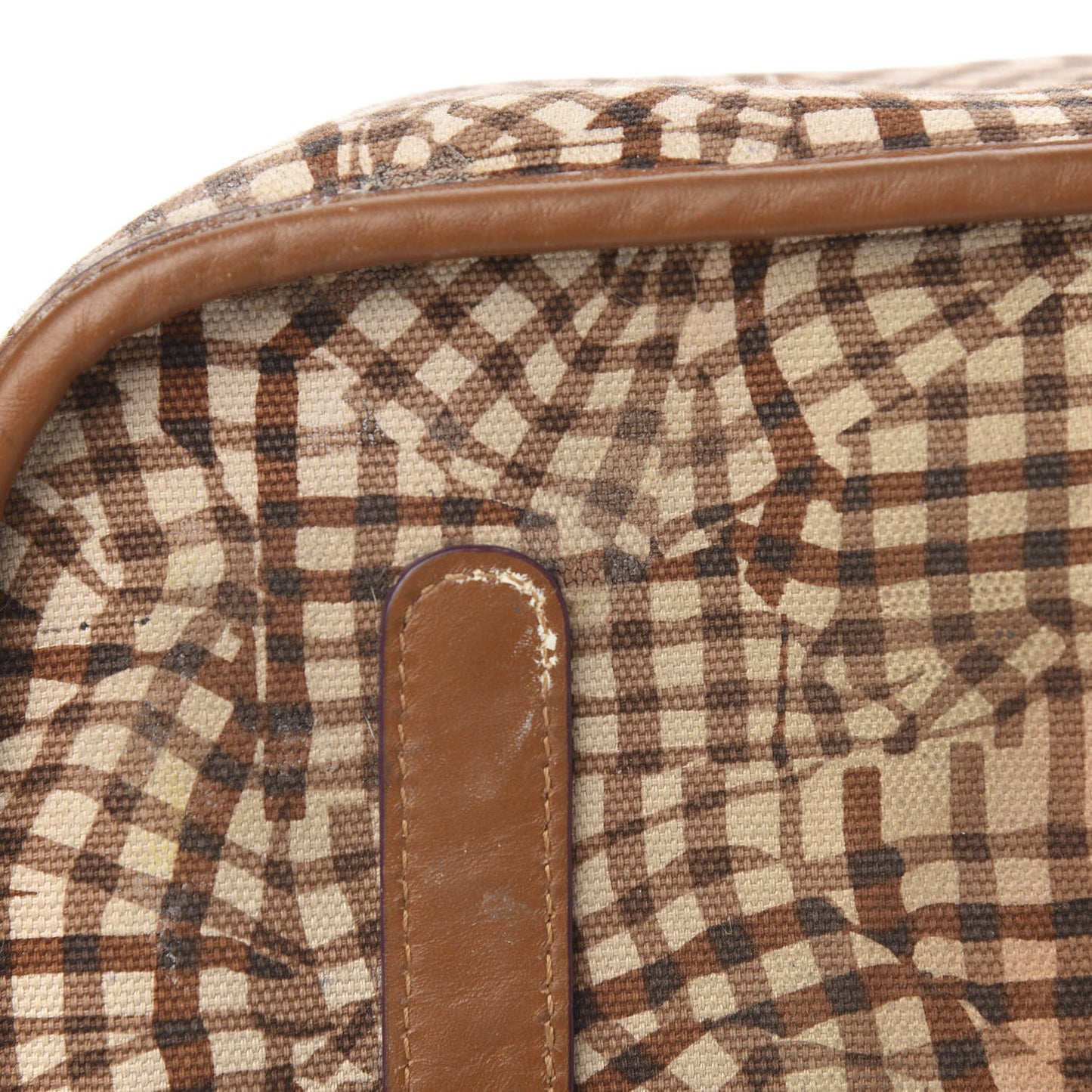 Visetos Large Liz Reversible Shopper Tote Cognac