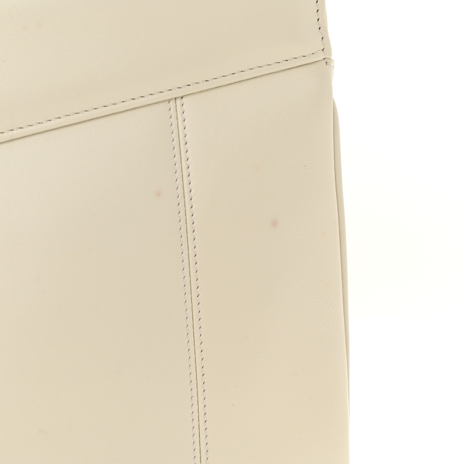 Gucci Senna Calfskin Petite GG Tote Bag Mystic White 15 of 17