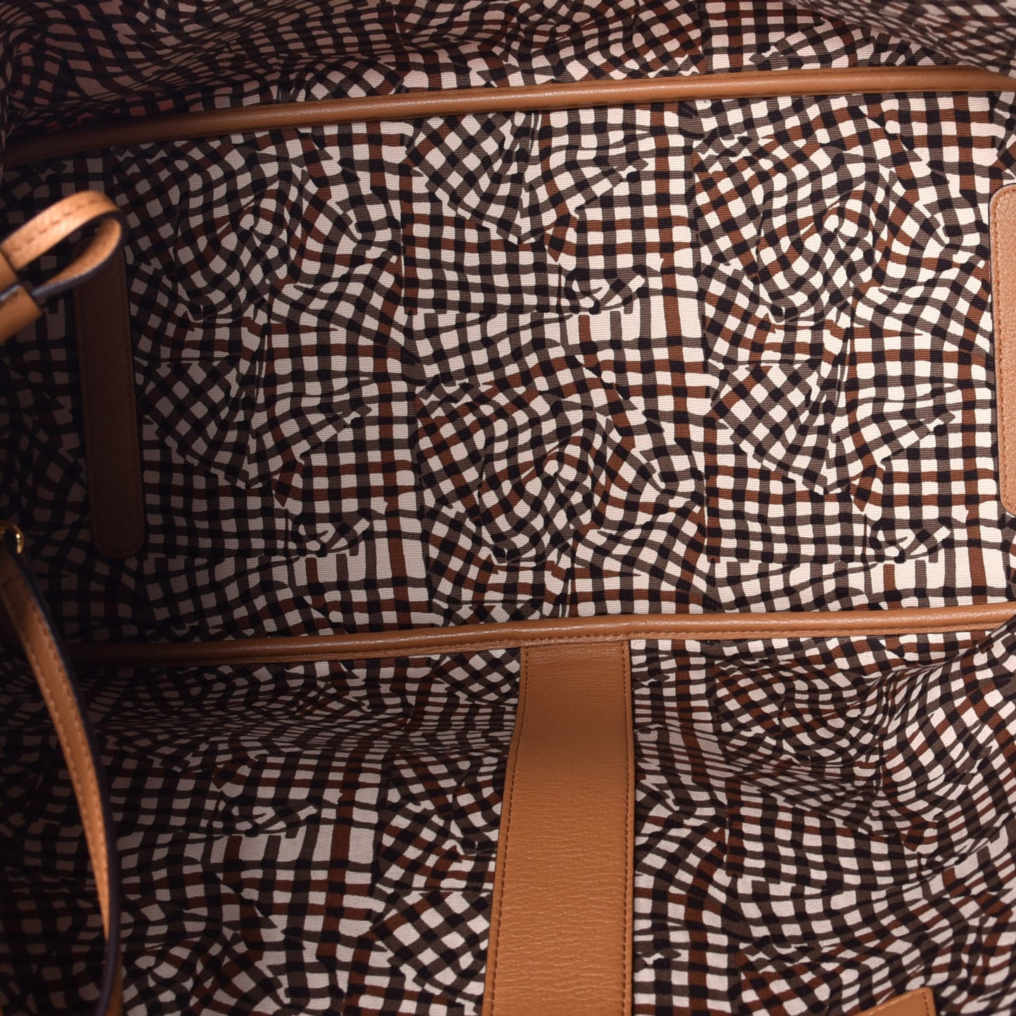 Visetos Large Liz Reversible Shopper Tote Cognac