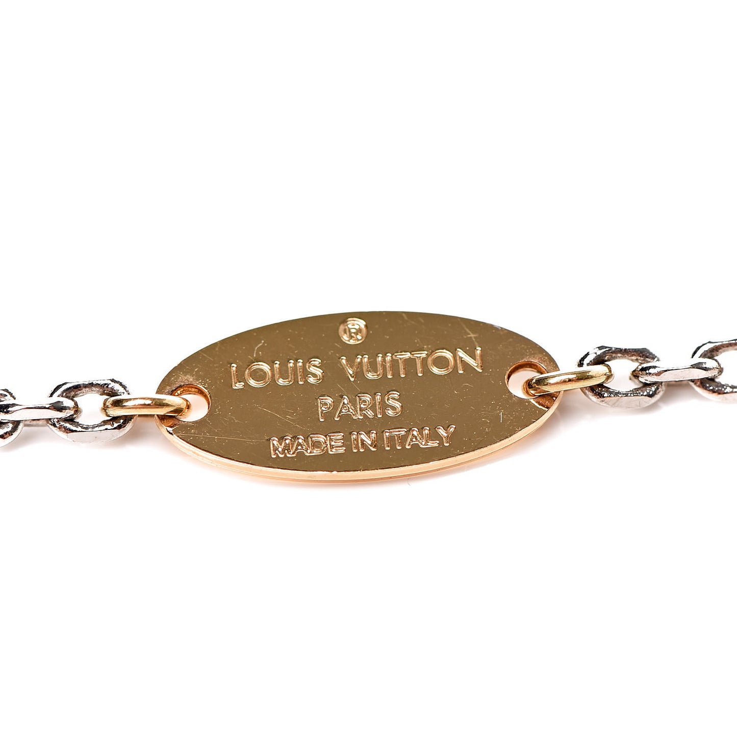 Logomania Bracelet Silver Gold