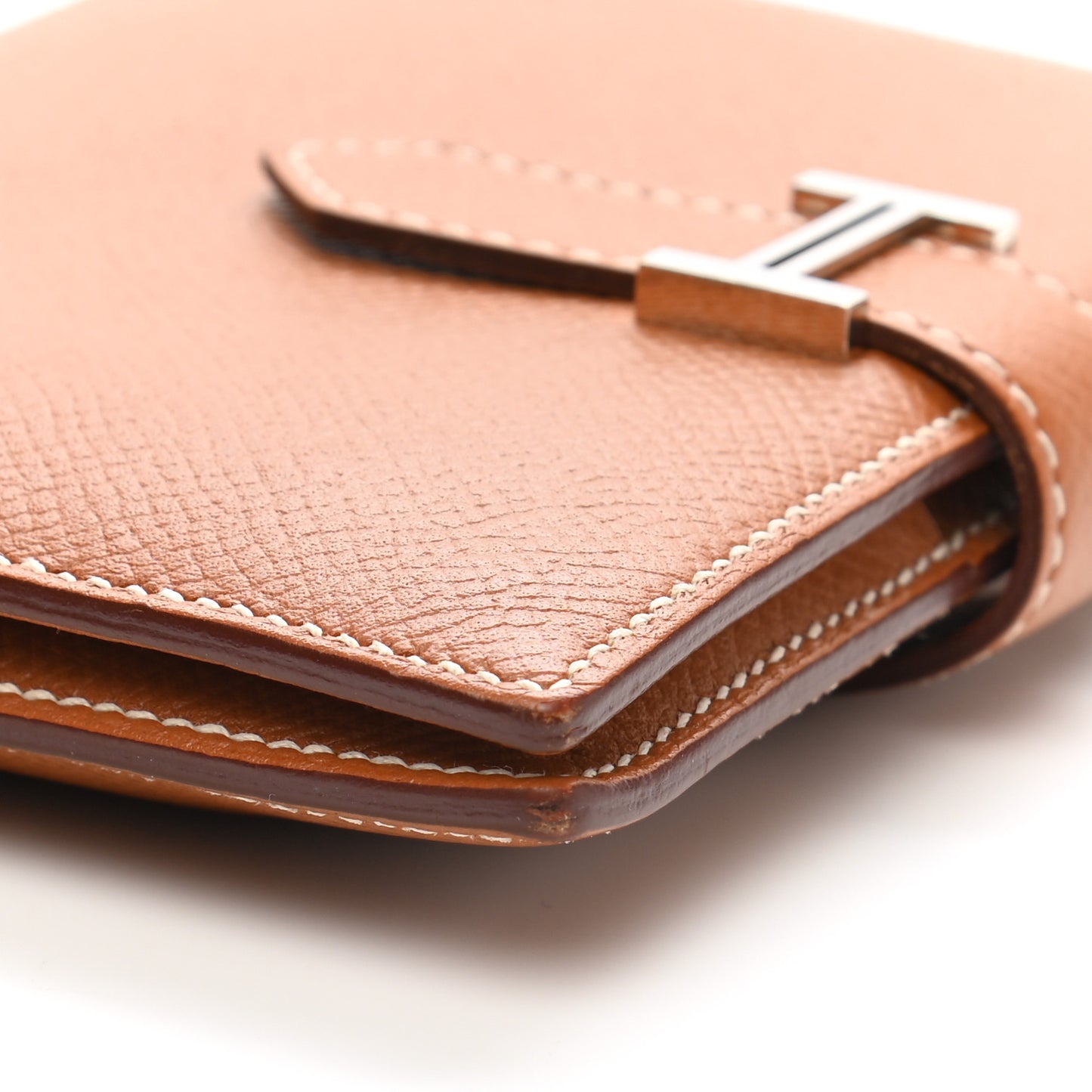 Epsom Bearn Compact Wallet Gold