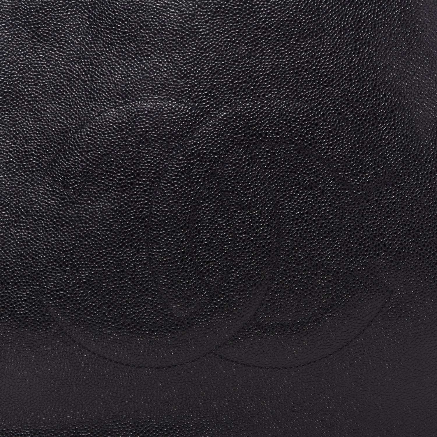 Chanel Caviar Large CC Shoulder Bag Black 8 of 10