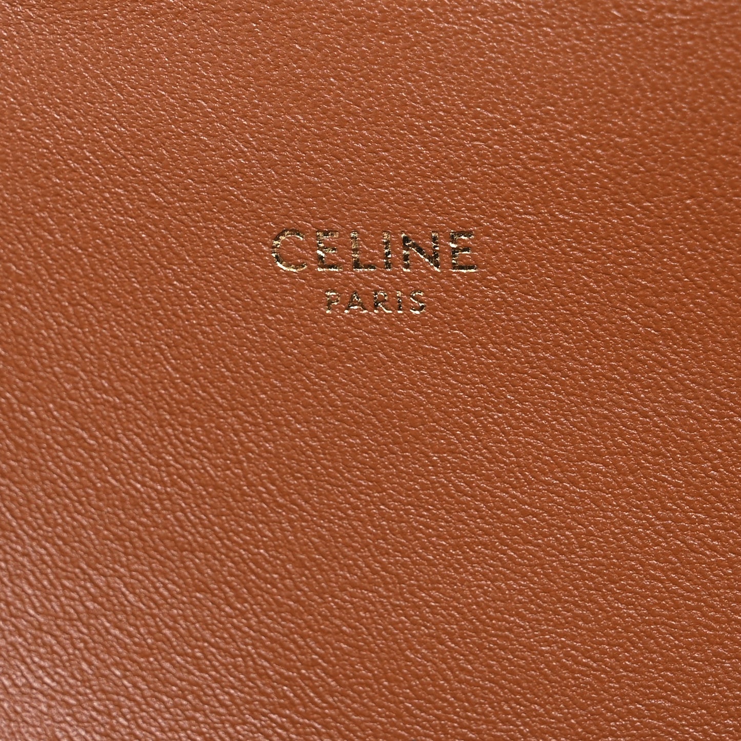 Calfskin Triomphe Canvas Medium Triomphe Tan