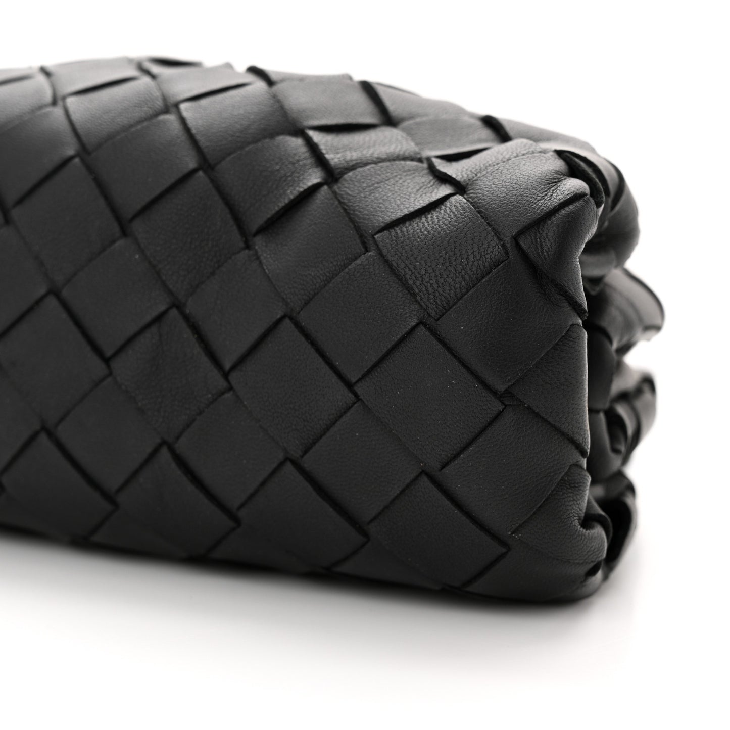 Nappa Intrecciato The Mini Pouch Black