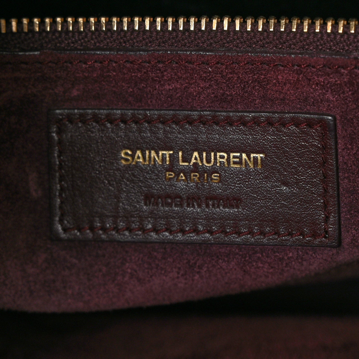 Grained Calfskin Small Classic Sac De Jour Bordeaux