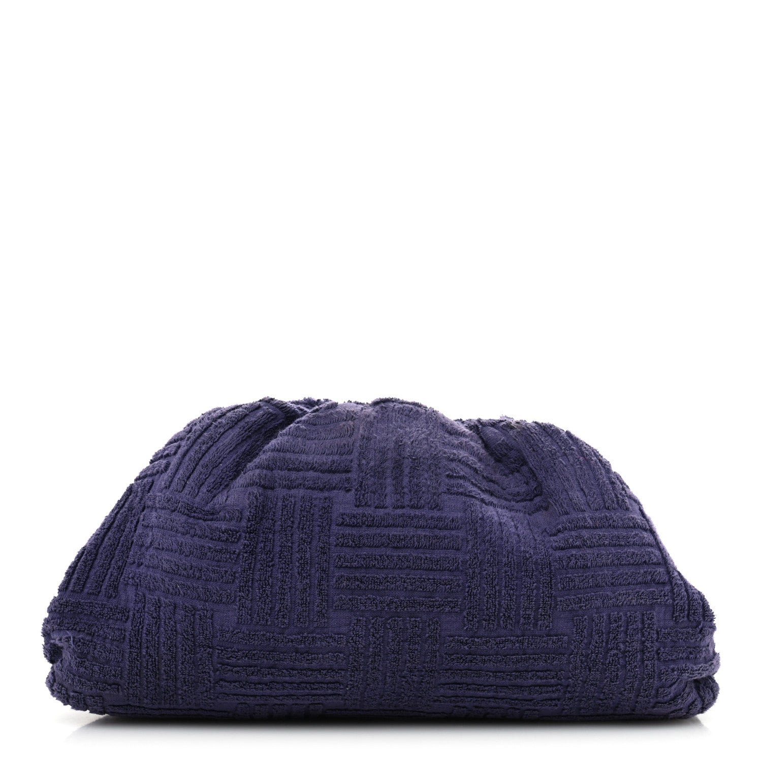 Bottega Veneta Sponge Fabric The Pouch Clutch Purple 1 of 11