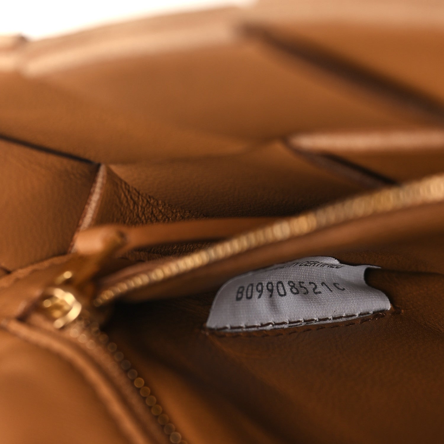 Bottega Veneta Lambskin Maxi Intrecciato Cassette Crossbody Bag Caramel 7 of 11