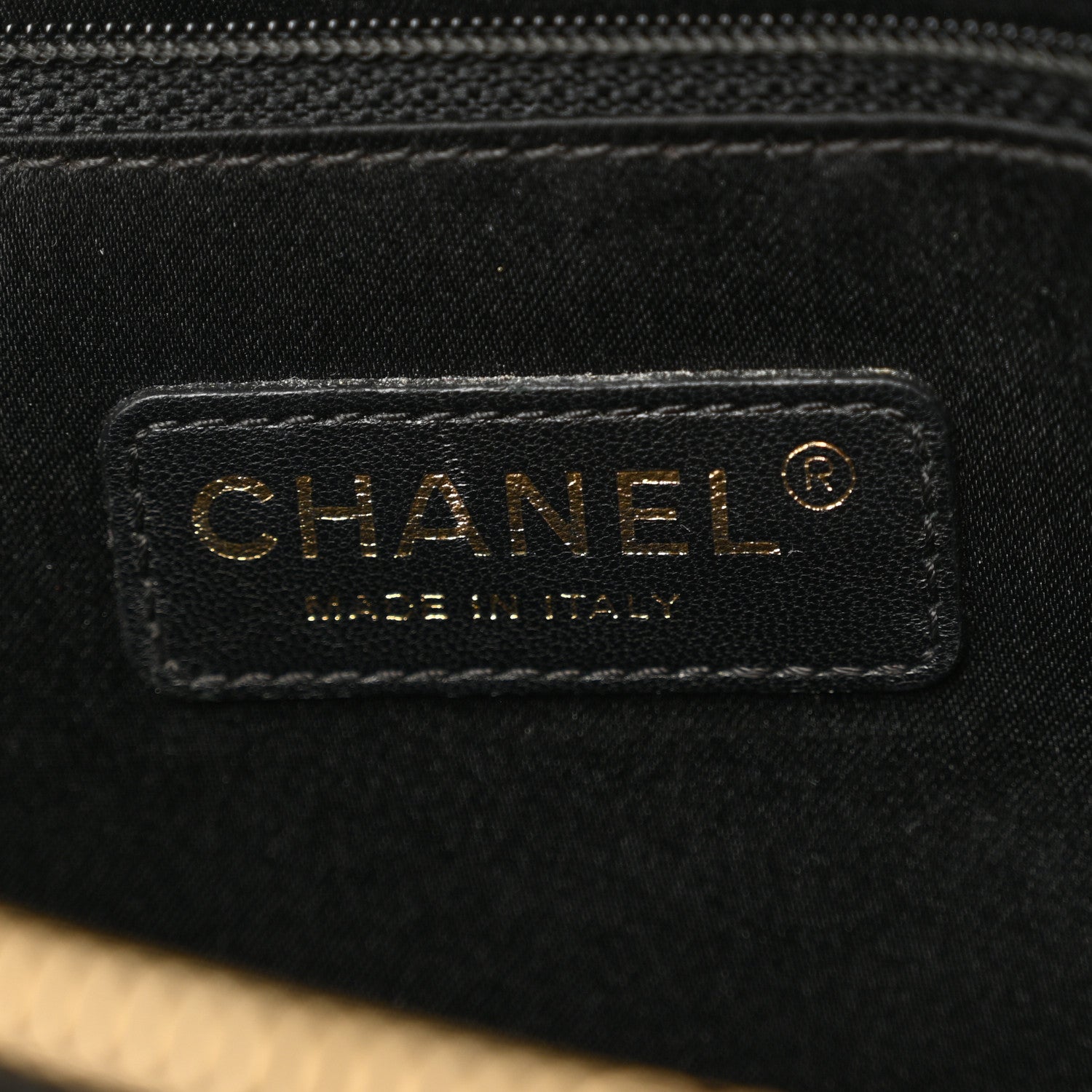 Chanel Caviar Quilted Grand Shopping Tote GST Black 7 of 13