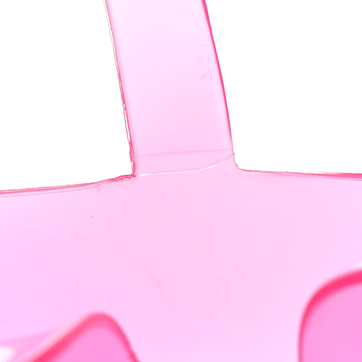 Telfar x MELISSA Jelly Medium Shopping Bag Clear Pink 12 of 12