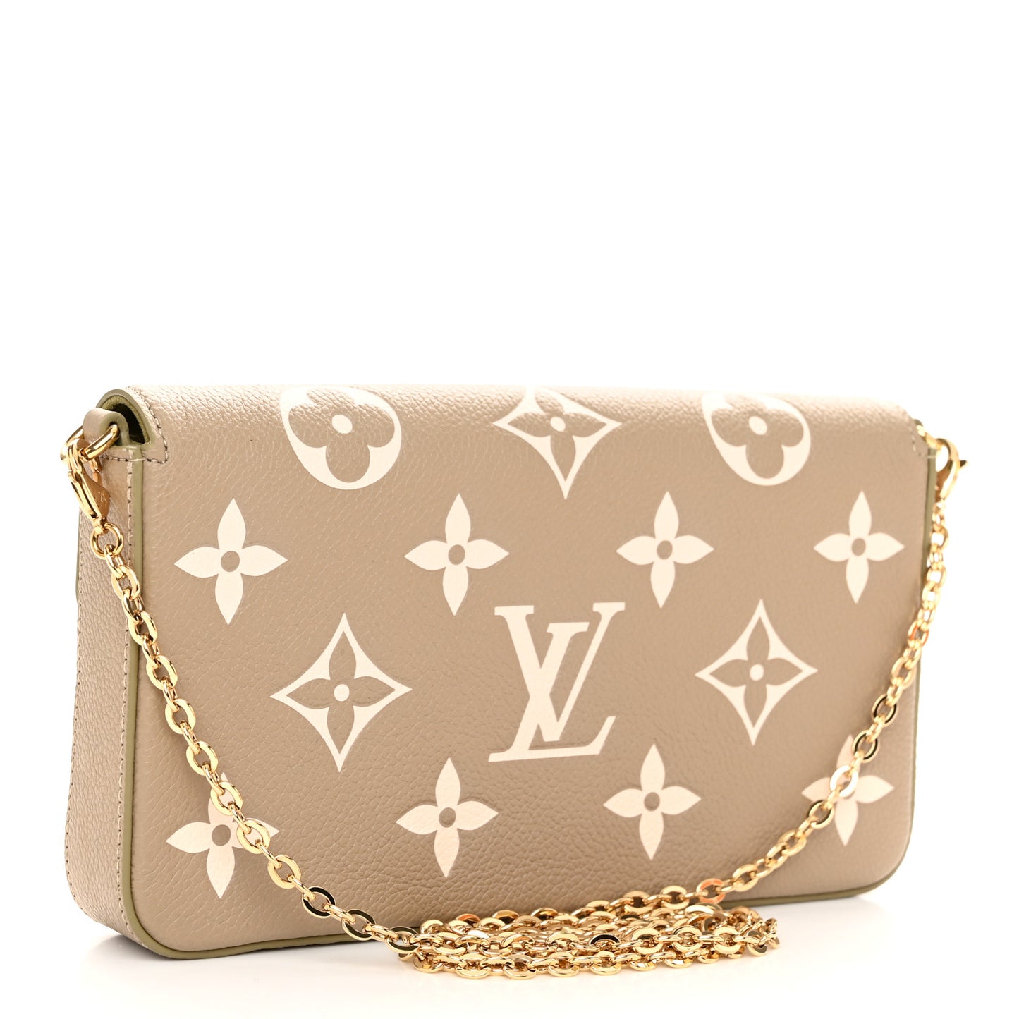 Empreinte Monogram Giant Felicie Pochette Tourterelle Creme
