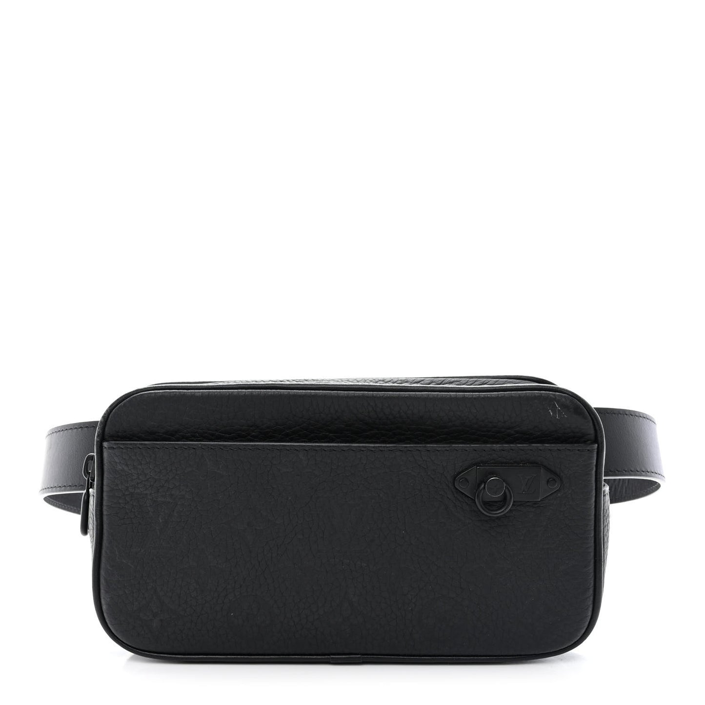 Taurillon Monogram Uniformes Solar Ray Soft Pochette Volga Belt Bag Black