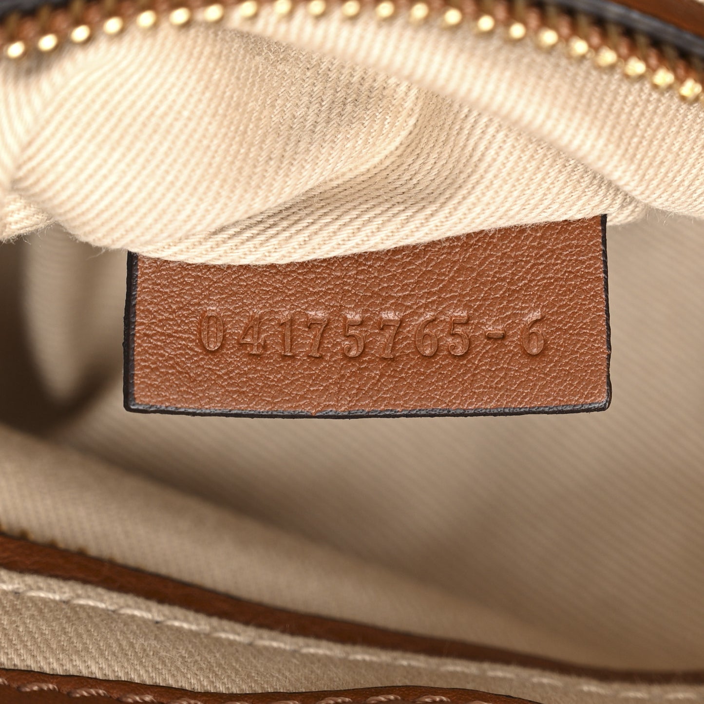 Suede Calfskin Small Faye Backpack Tan