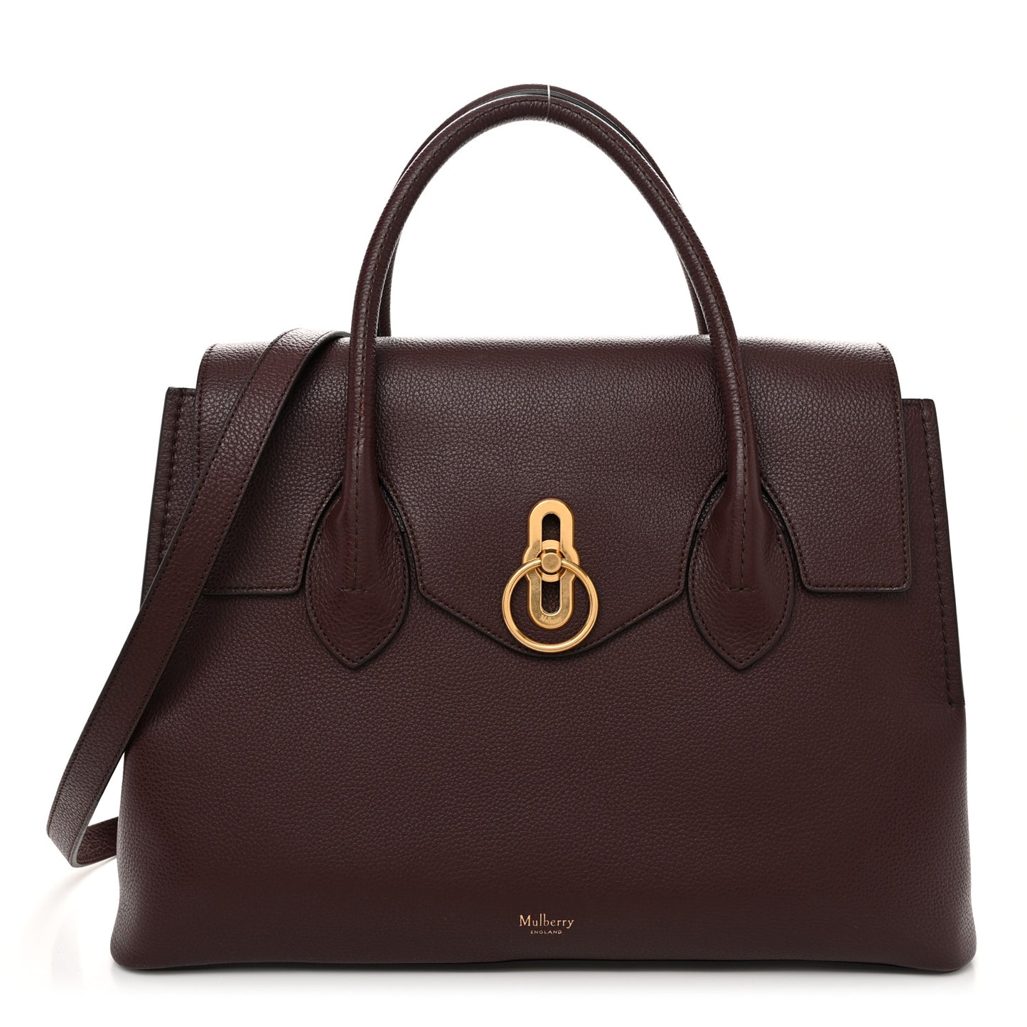 Small Classic Grain Calfskin Seaton Oxblood