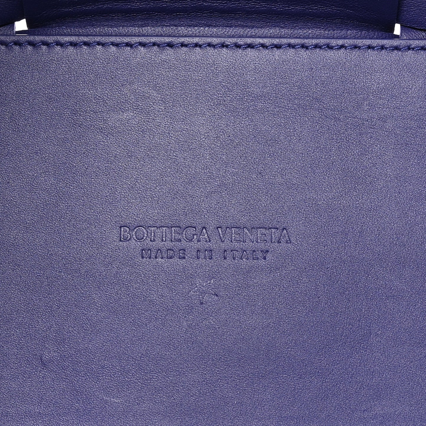 Smooth Calfskin Intrecciato Small Arco Tote Unicorn
