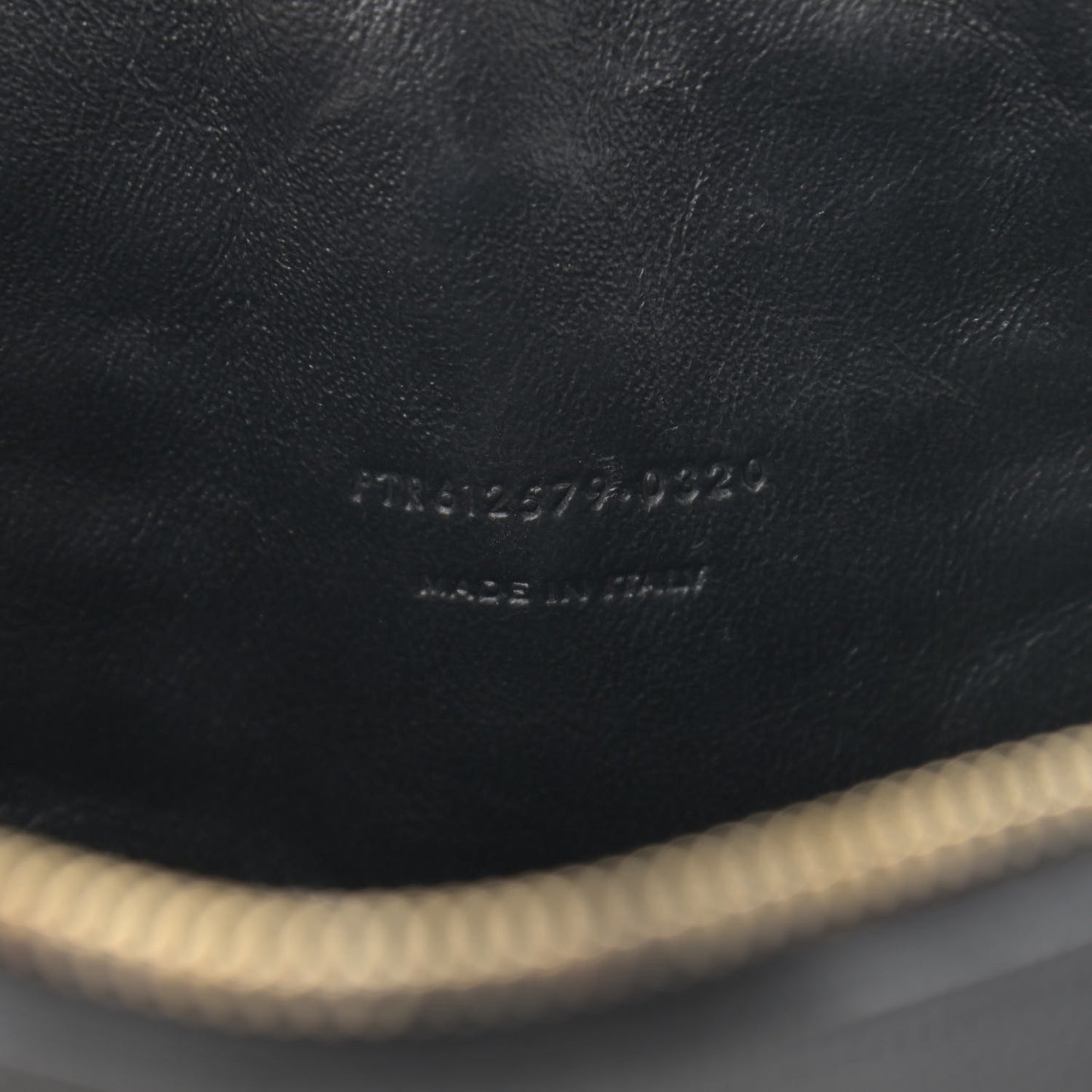 Grain De Poudre Matelasse Monogram Mini Lou Camera Bag Black