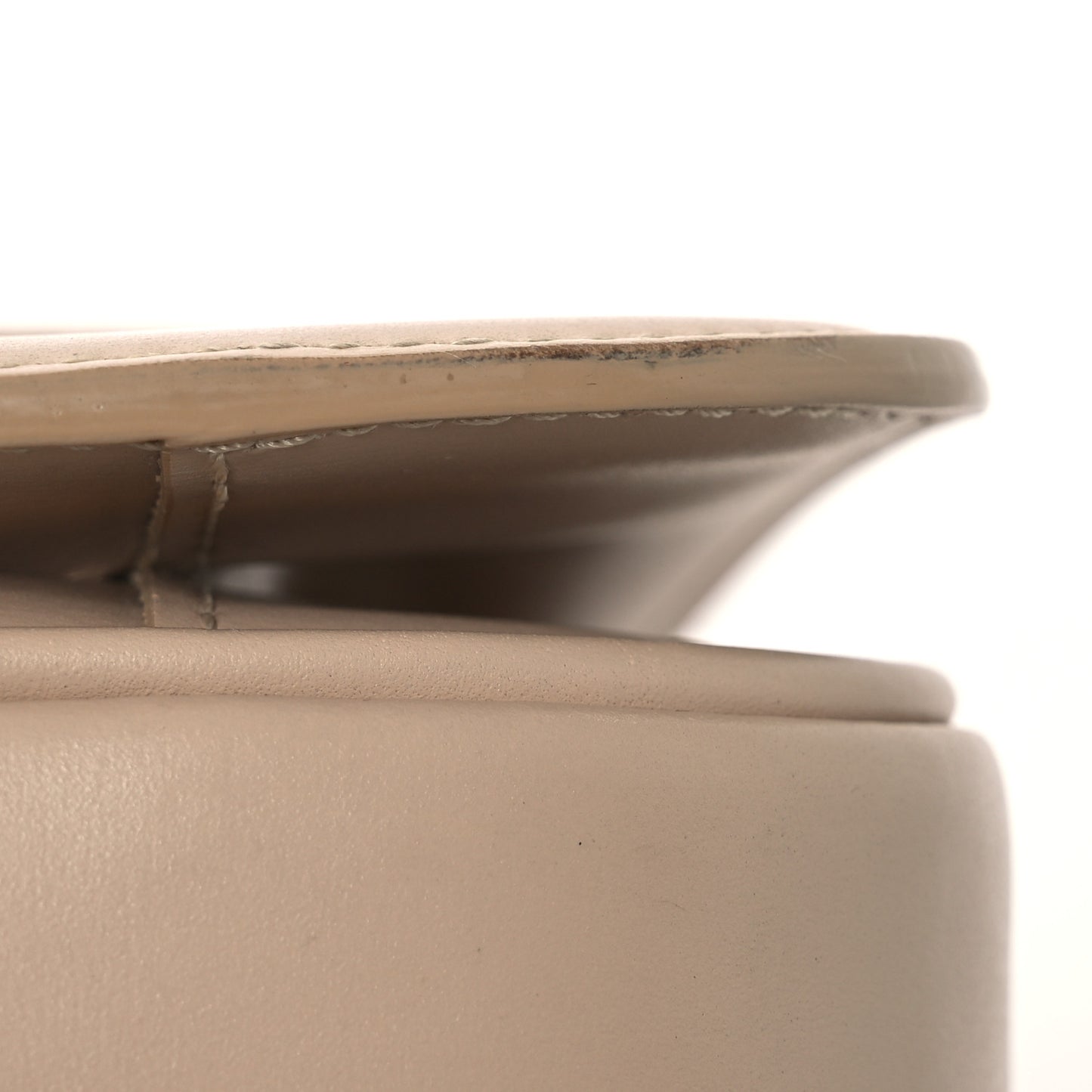 Shiny Calfskin Medium Triomphe Nude