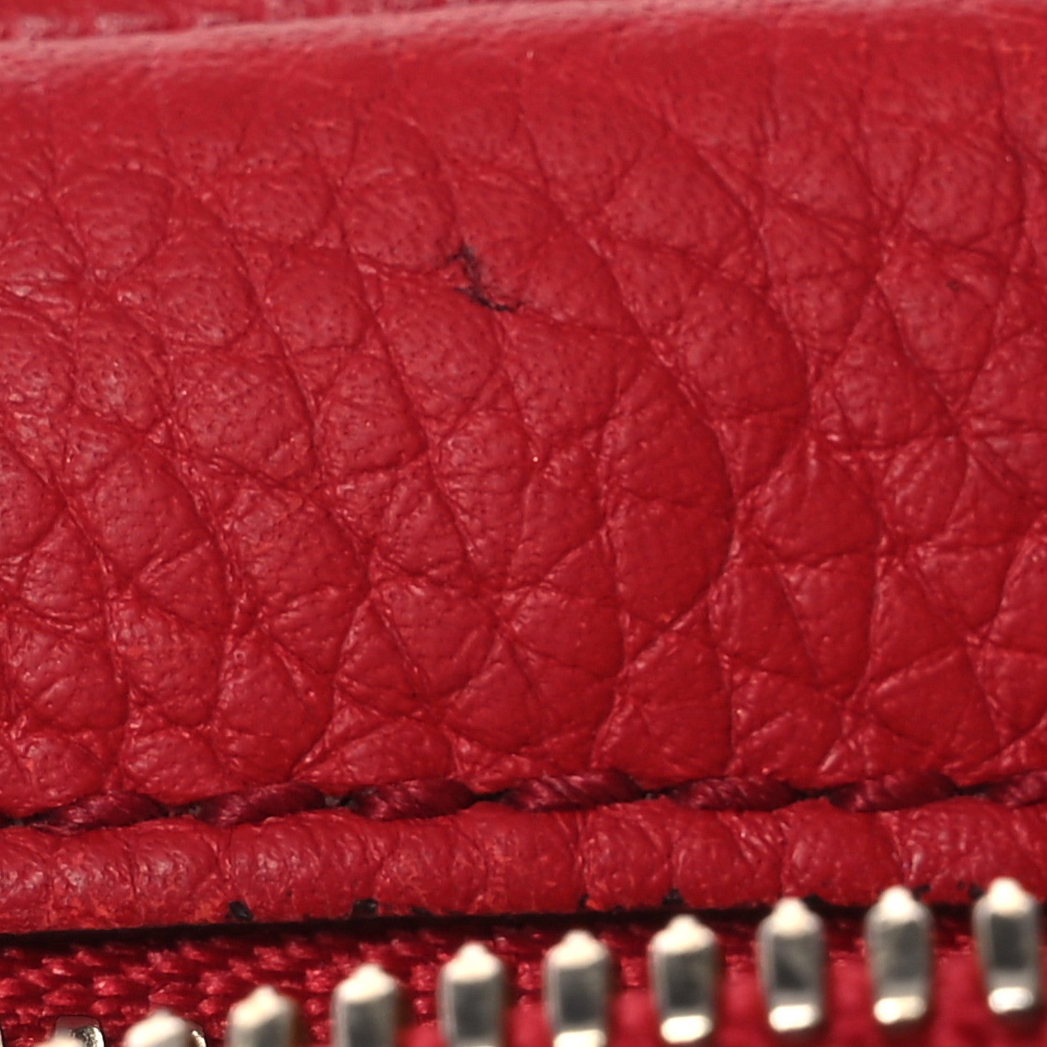 Gucci Pebbled Calfskin Small Soho Disco Bag Vibrant Red 11 of 19