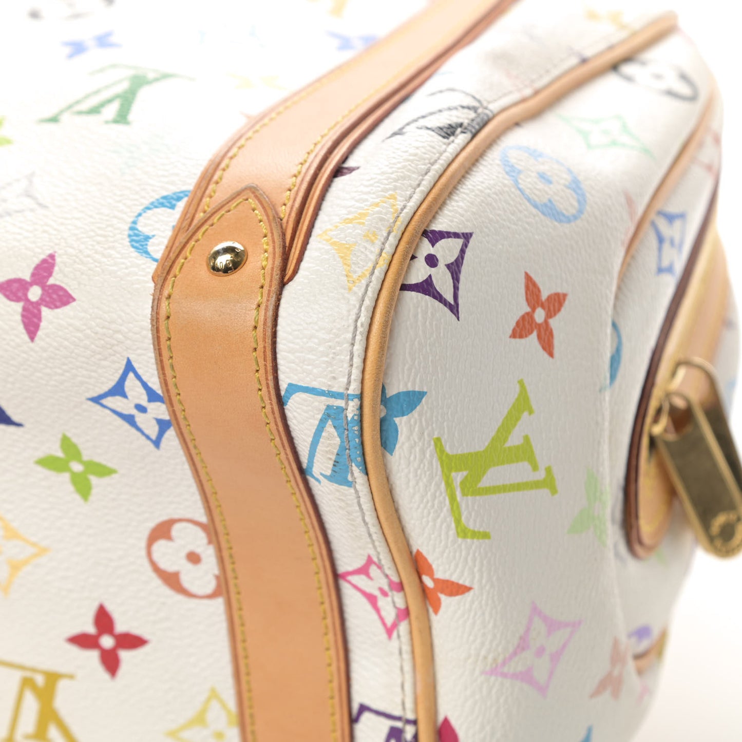 Monogram Multicolor Priscilla White