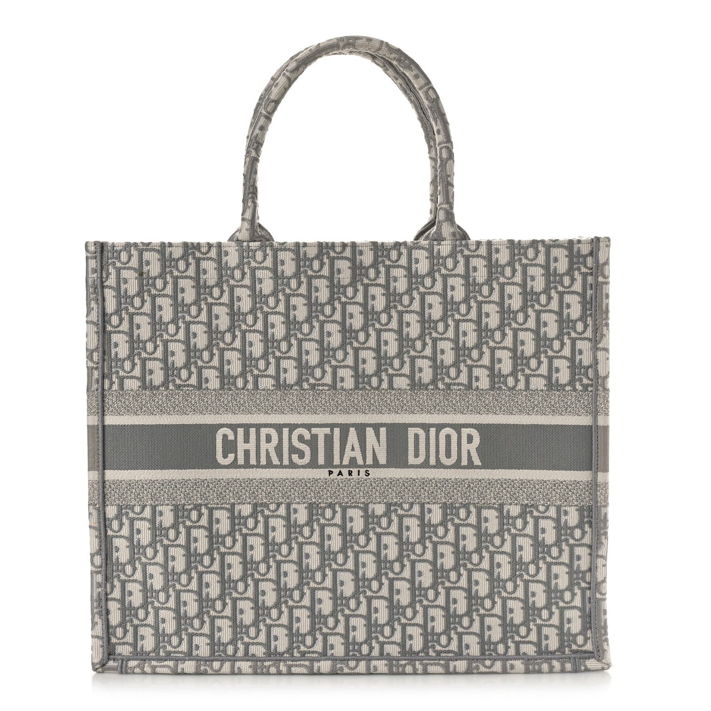 Oblique Large Book Tote Grey