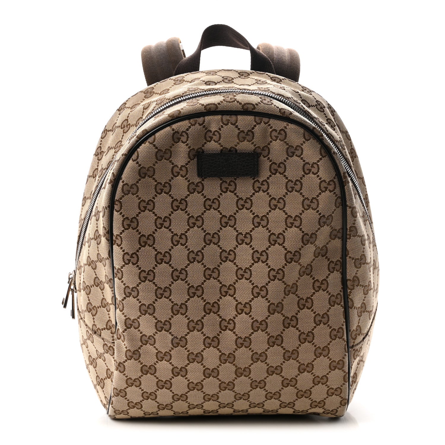 Gucci Original GG Guccissima Backpack Rucksack Travel Bag Tote (Beige/Brown) 449906