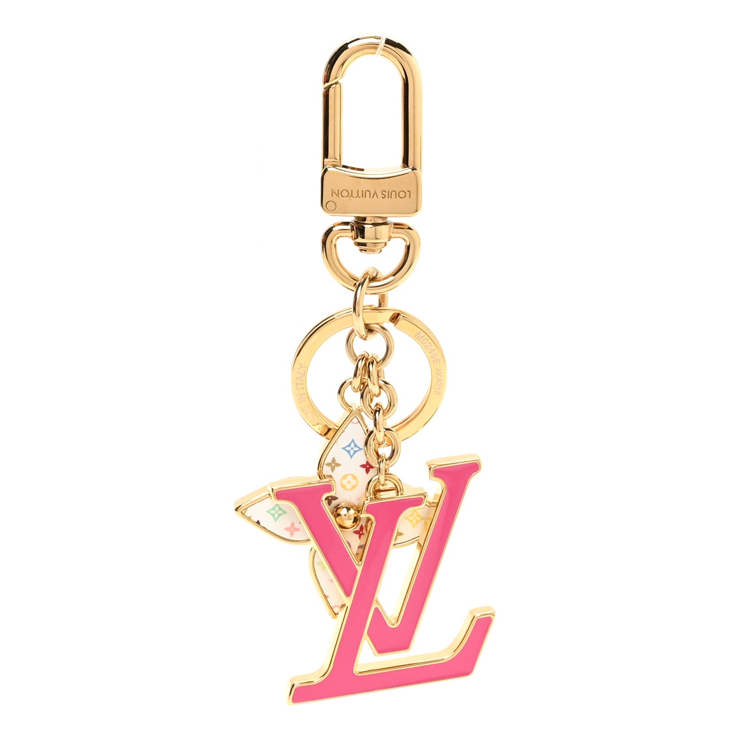 Louis Vuitton LV X TM Iconic Bag Charm Key Holder Multicolor