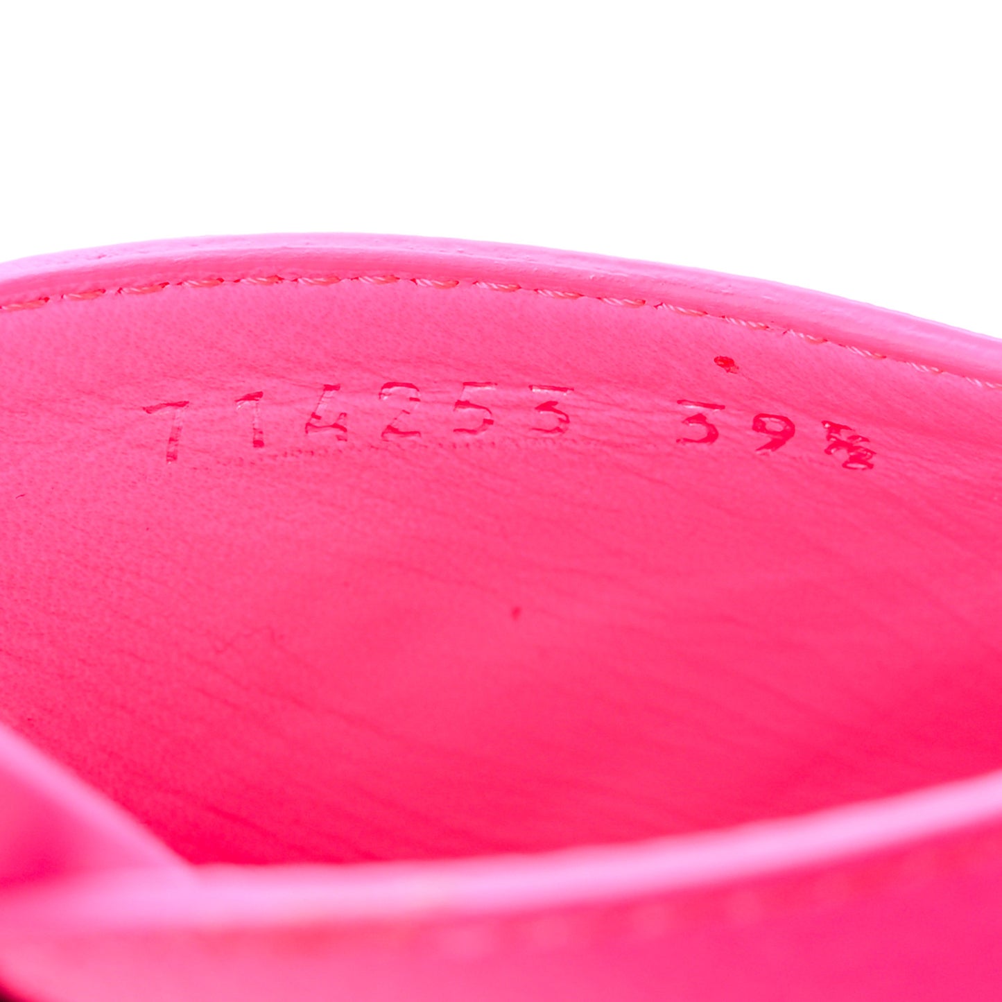 Agneau Arena Cagole 70mm Mules 39.5 Fluo Pink