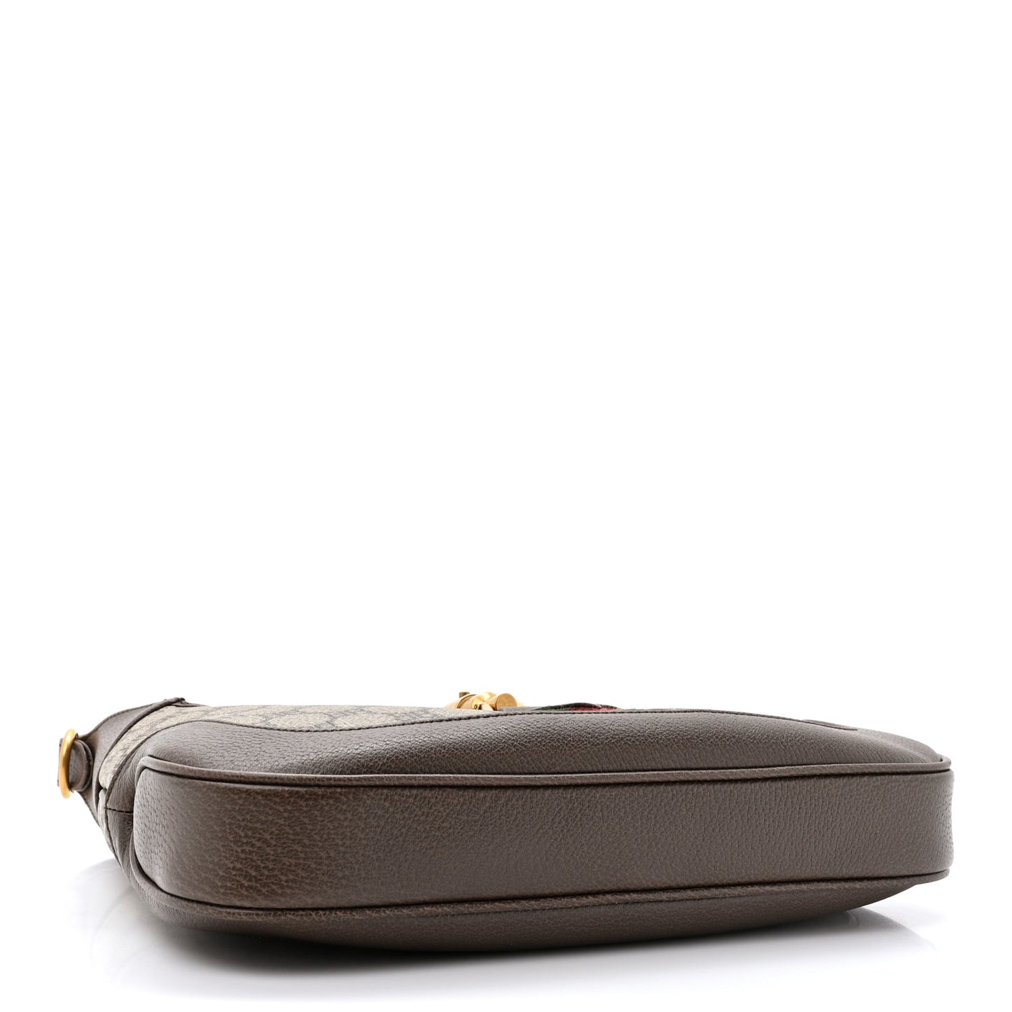 X BALENCIAGA BB Supreme Monogram Calfskin Web Small Jackie 1961 Hobo Beige Ebony