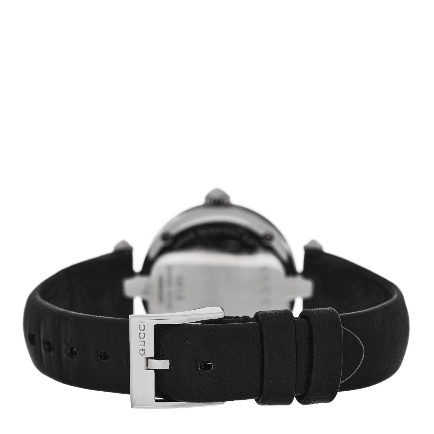 Stainless Steel Calfskin 27mm Diamantissima Quartz Watch Black