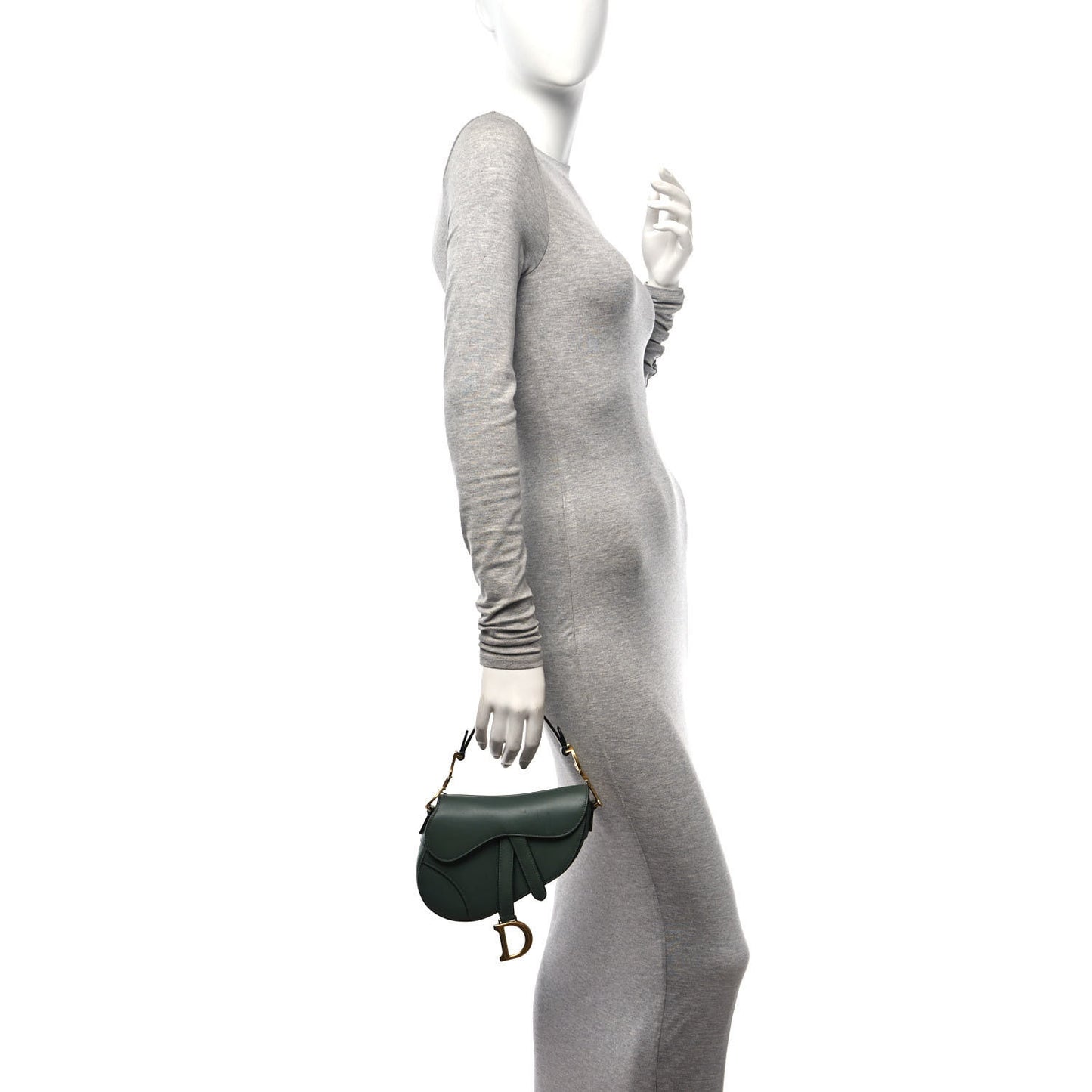 Calfskin Mini Saddle Bag Orage