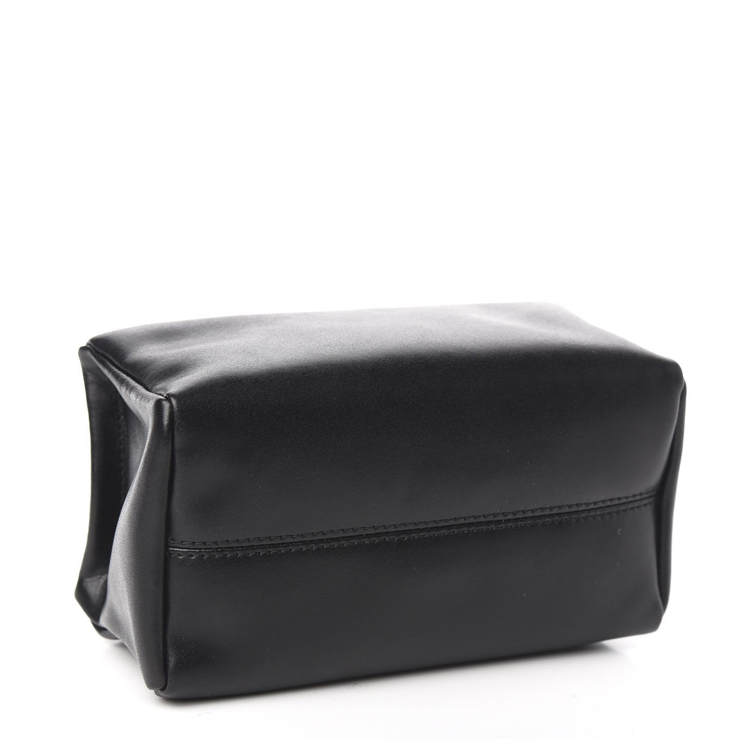 Calfskin Star Pandora Wristlet Black